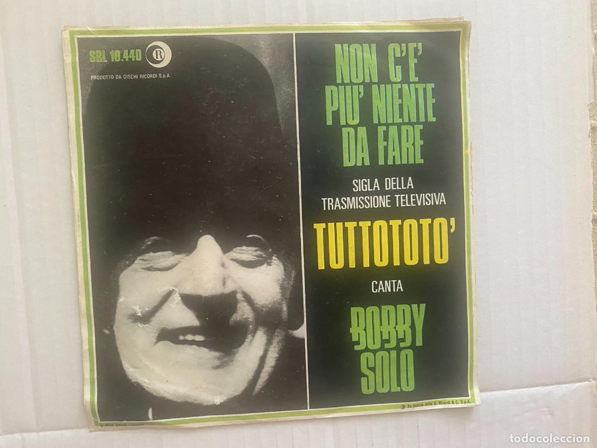 Discos de vinilo: SINGLE BOBBY SOLO - NON CEPIU NIENTE DA FARE - Foto 1