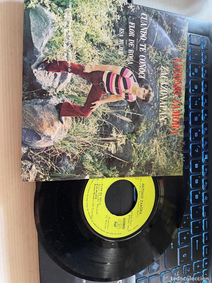 Discos de vinilo: Antonio Zamora zacazonapan single