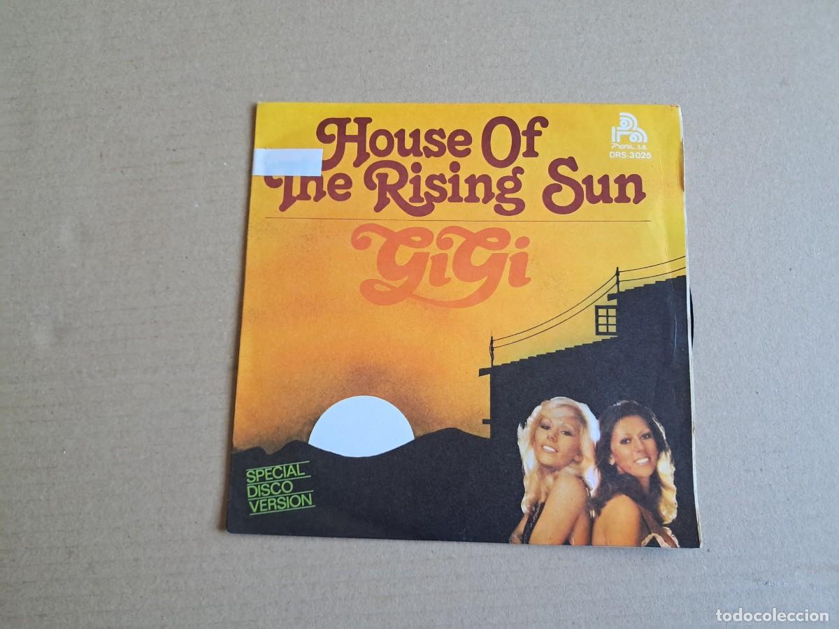 Discos de vinilo: GIGI - HOUSE OF THE RISING SUN SINGLE 1978 EDICION ESPA&Ntilde;OLA FUNK
