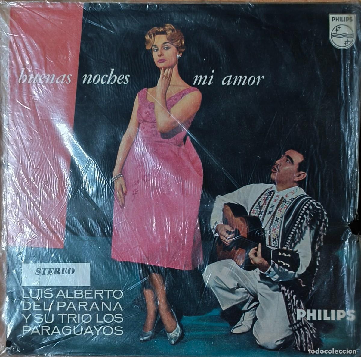 Discos de vinilo: Buenas noches mi amor - Luis Alberto del Parana y su trio de paraguayos