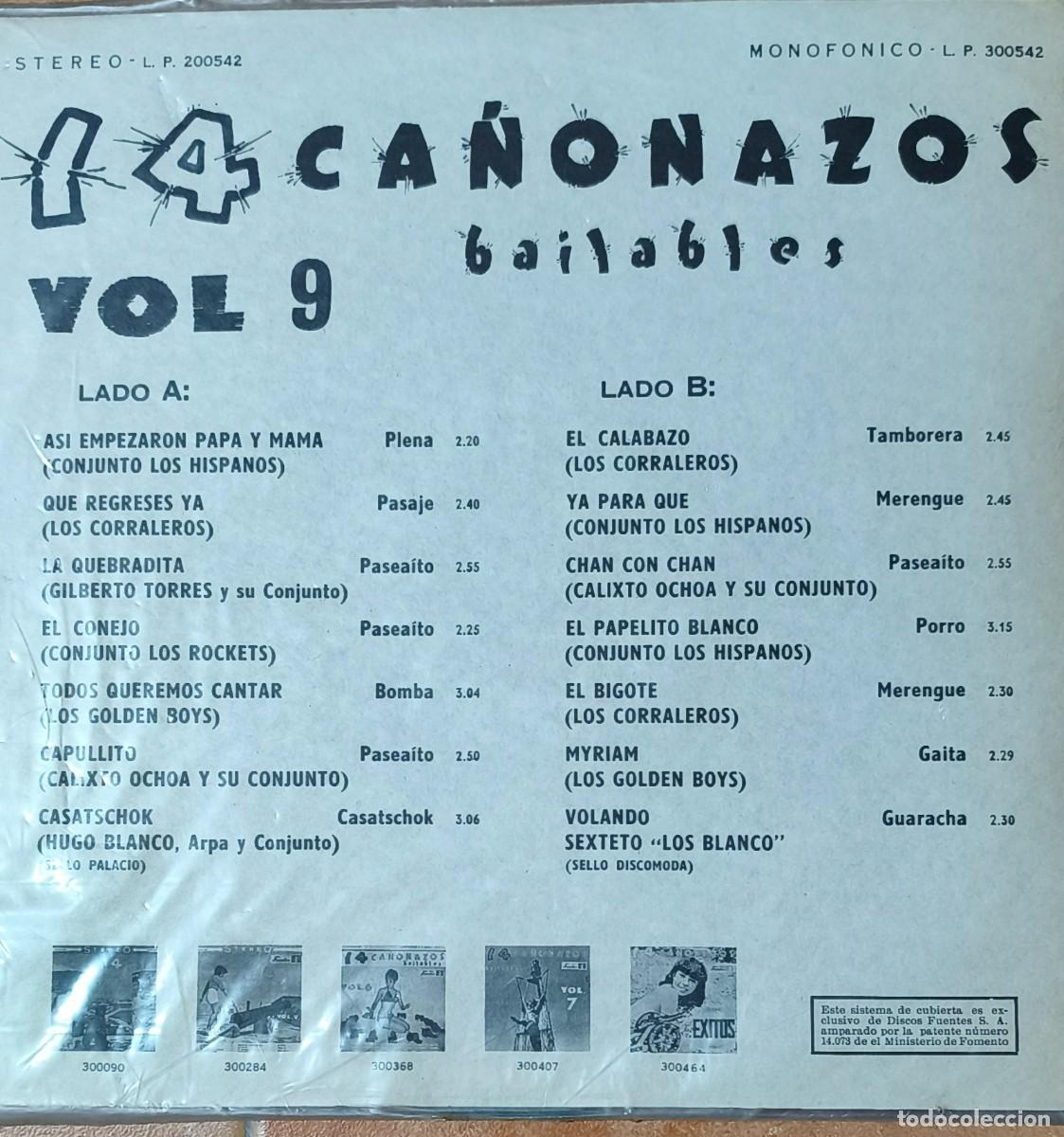 Discos de vinilo: 14 ca&ntilde;onazos bailables - Vol 9 - Foto 2