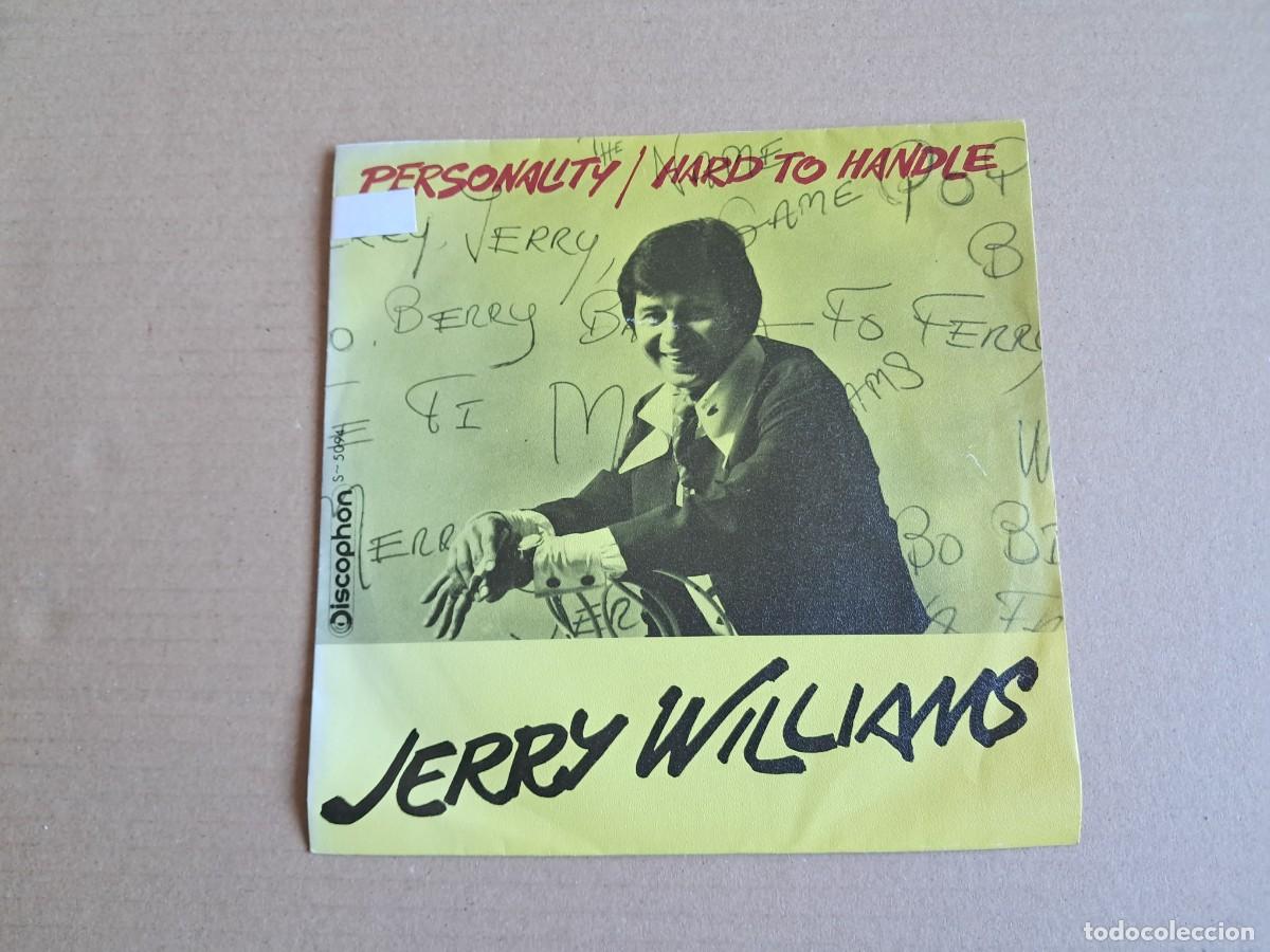 Discos de vinilo: JERRY WILLIAMS - PERSONALITY SINGLE 1969 EDICION ESPA&Ntilde;OLA