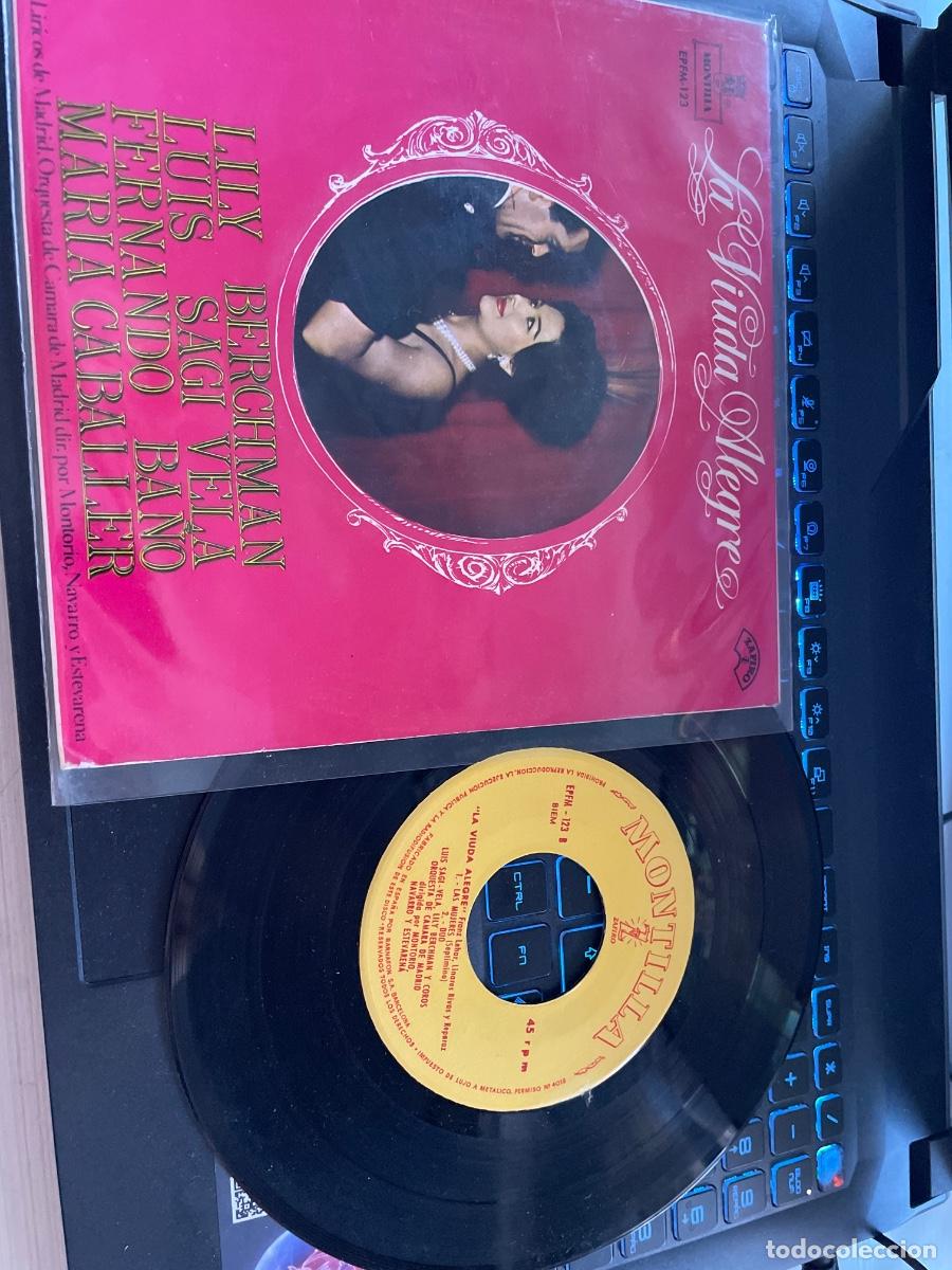 Discos de vinilo: La viuda alegre las mujeres single