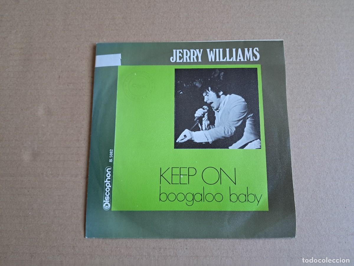 Discos de vinilo: JERRY WILLIAMS - KEEP OM SINGLE 1969 EDICION ESPA&Ntilde;OLA - Foto 1
