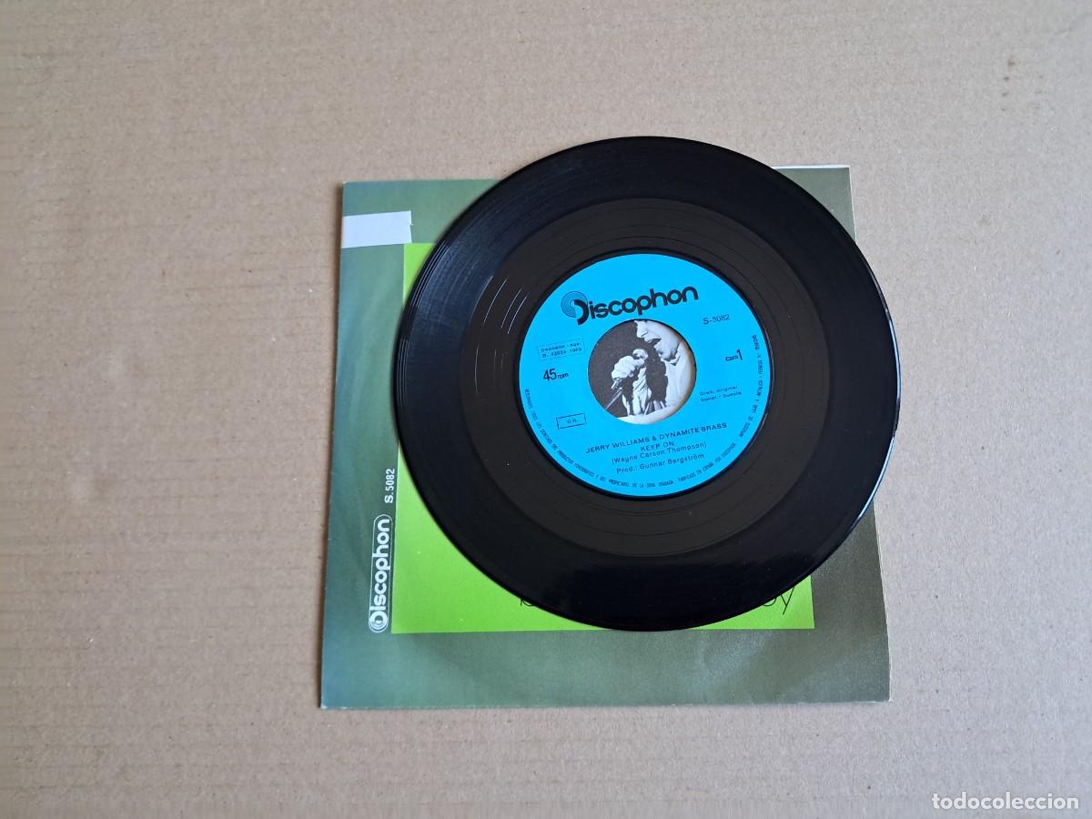 Discos de vinilo: JERRY WILLIAMS - KEEP OM SINGLE 1969 EDICION ESPA&Ntilde;OLA - Foto 2