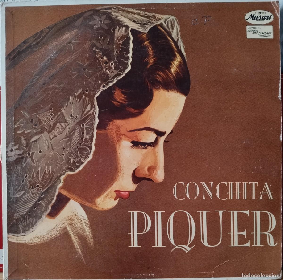 Discos de vinilo: Conchita Piquer/ hecho en M&eacute;xico