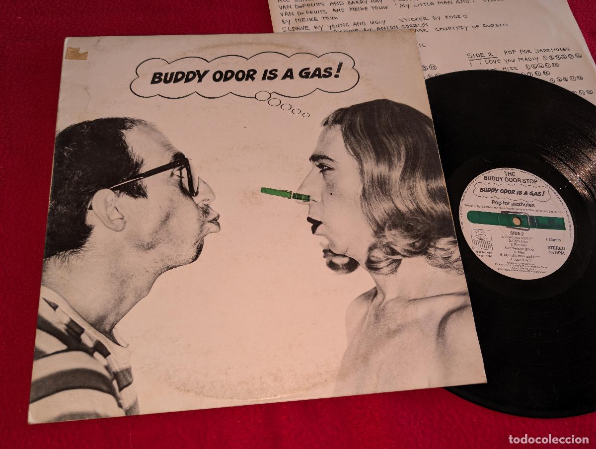Discos de vinilo: THE BUDDY ODOR IS A GAS! Buddy odor is a gas! Pop for jazzholes LP 1980 Ariola ESPA&Ntilde;A SPAIN