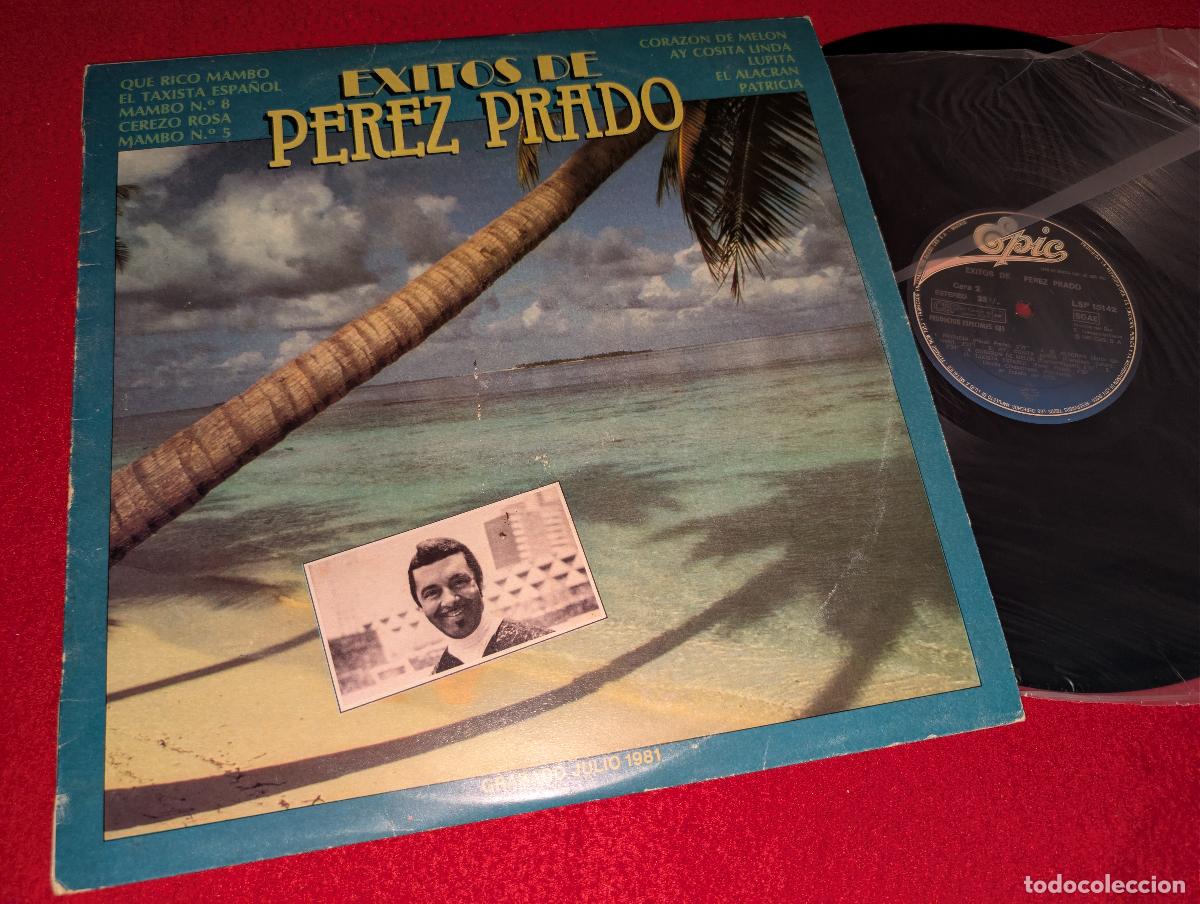 Discos de vinilo: PEREZ PRADO Exitos de Perez Prado LP 1981 Epic ESPA&Ntilde;A SPAIN LATIN