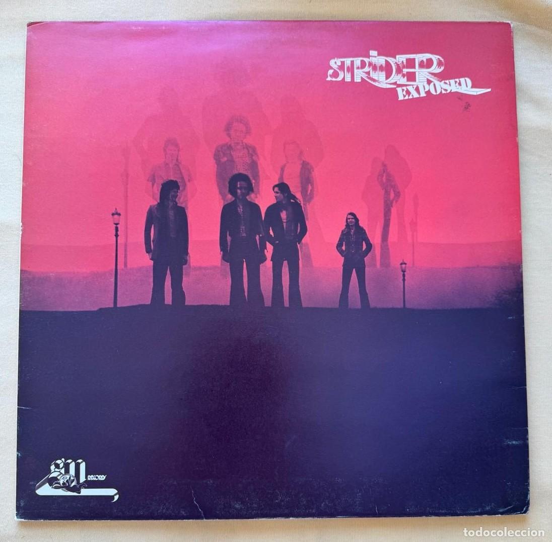 Discos de vinilo: strider 33t exposed (uk gml 1002 1973) gatefold EX NM