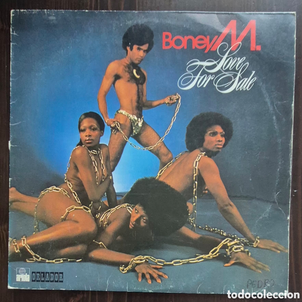 Discos de vinilo: LP - BONEY M - LOVE FOR SALE - 1977 ESPA&Ntilde;A (DISCO)
