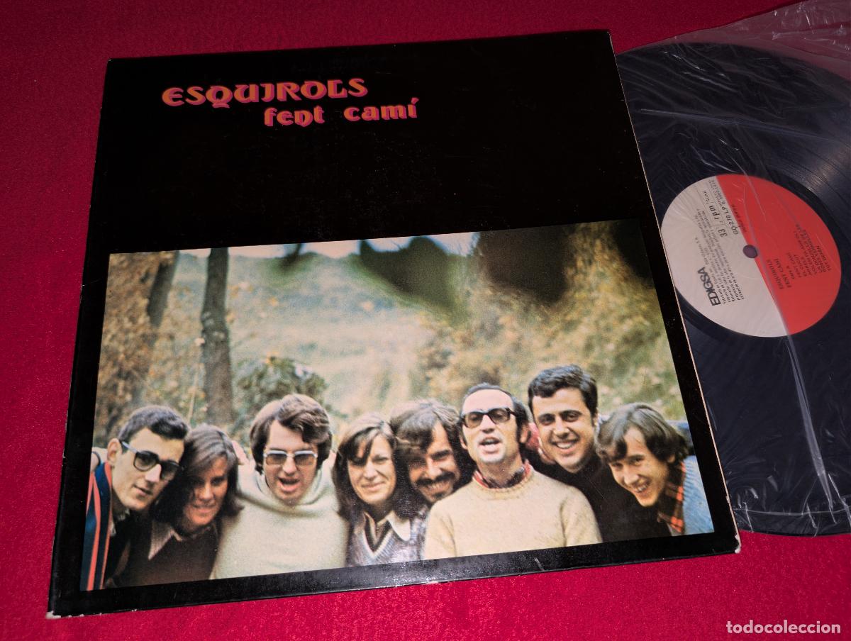 Discos de vinilo: ESQUIROLS Fent Cami LP 1975 Edigsa CATALA GATEFOLD