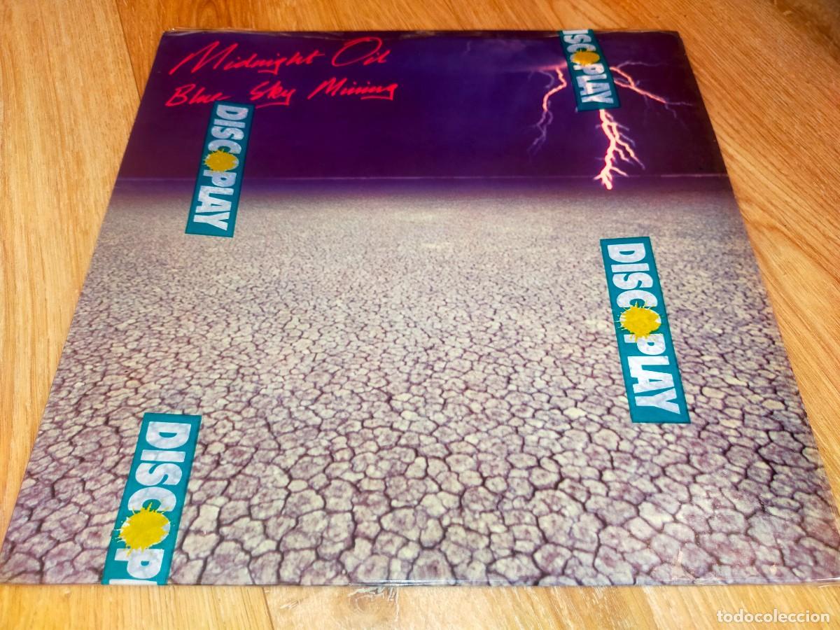 Discos de vinilo: MIDNIGHT OIL-BLUE SKY MINING-CONTIENE ENCARTE-EDICION ESPA&Ntilde;OLA-AUN CON PARTE DEL PRECINTO ORIGINAL