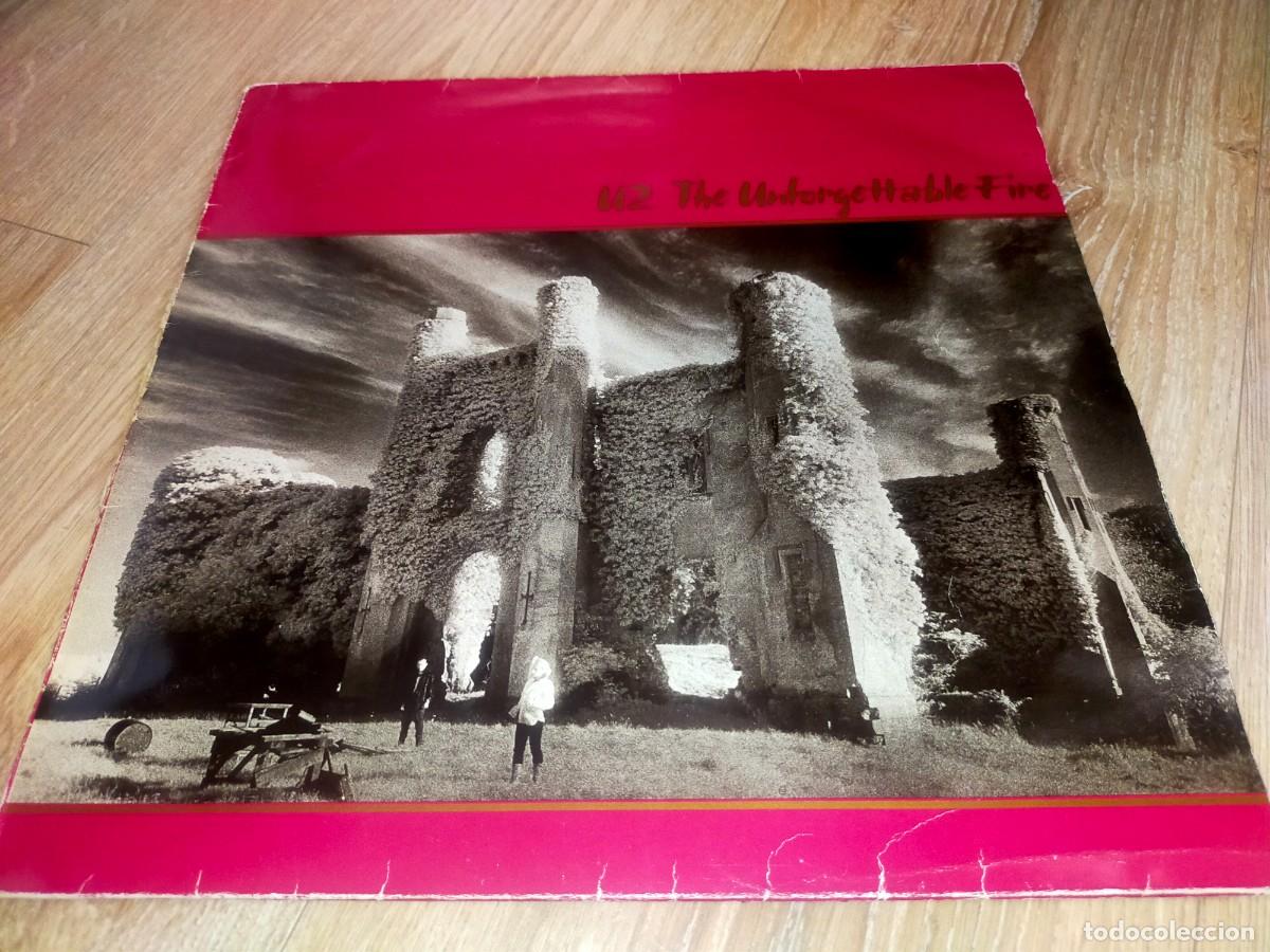 Discos de vinilo: U2-THE UNFORGETTABLE FIRE-ORIGINAL ESPA&Ntilde;OL 1984