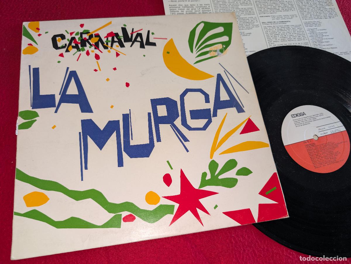 Discos de vinilo: LA MURGA Carnaval LP 1983 Edigsa FOLK CATALA - Foto 1