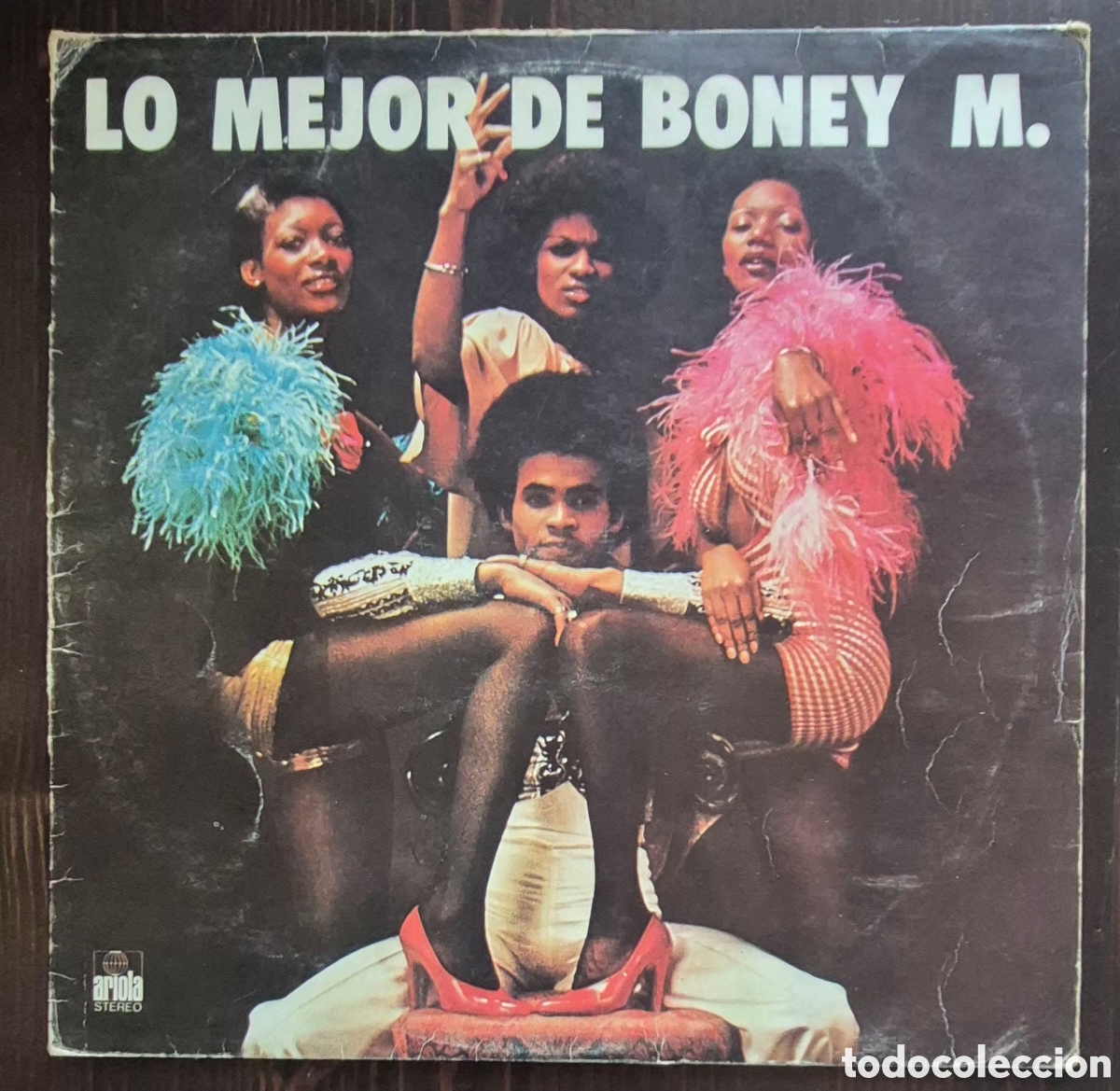 Discos de vinilo: LP - BONEY M - LO MEJOR DE BONEY M - 1977 ESPA&Ntilde;A (DISCO)