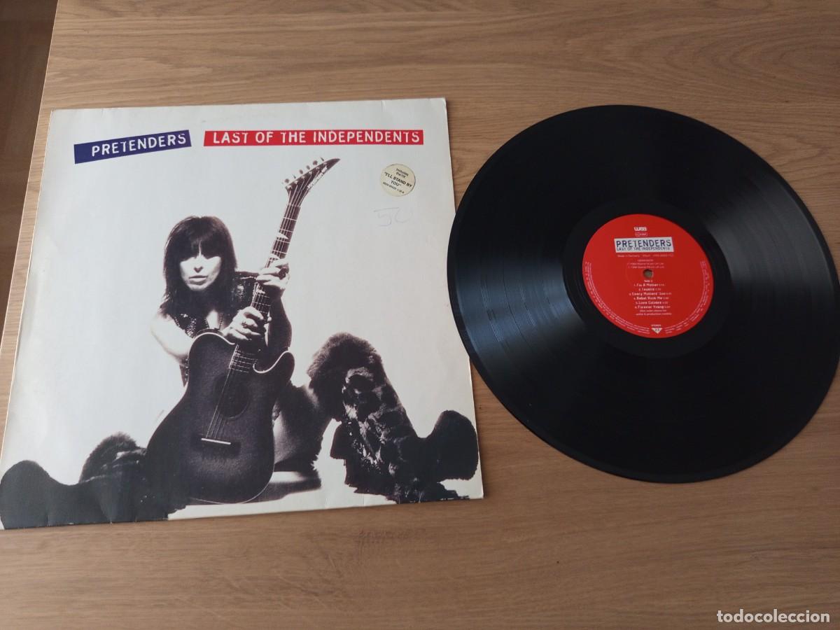 Discos de vinilo: GENIAL LP ORIGINAL. PRETENDERS / LAST OF THE INDEPENDENTS / A&Ntilde;O 1994 / SELLO WEA 4509 95822.