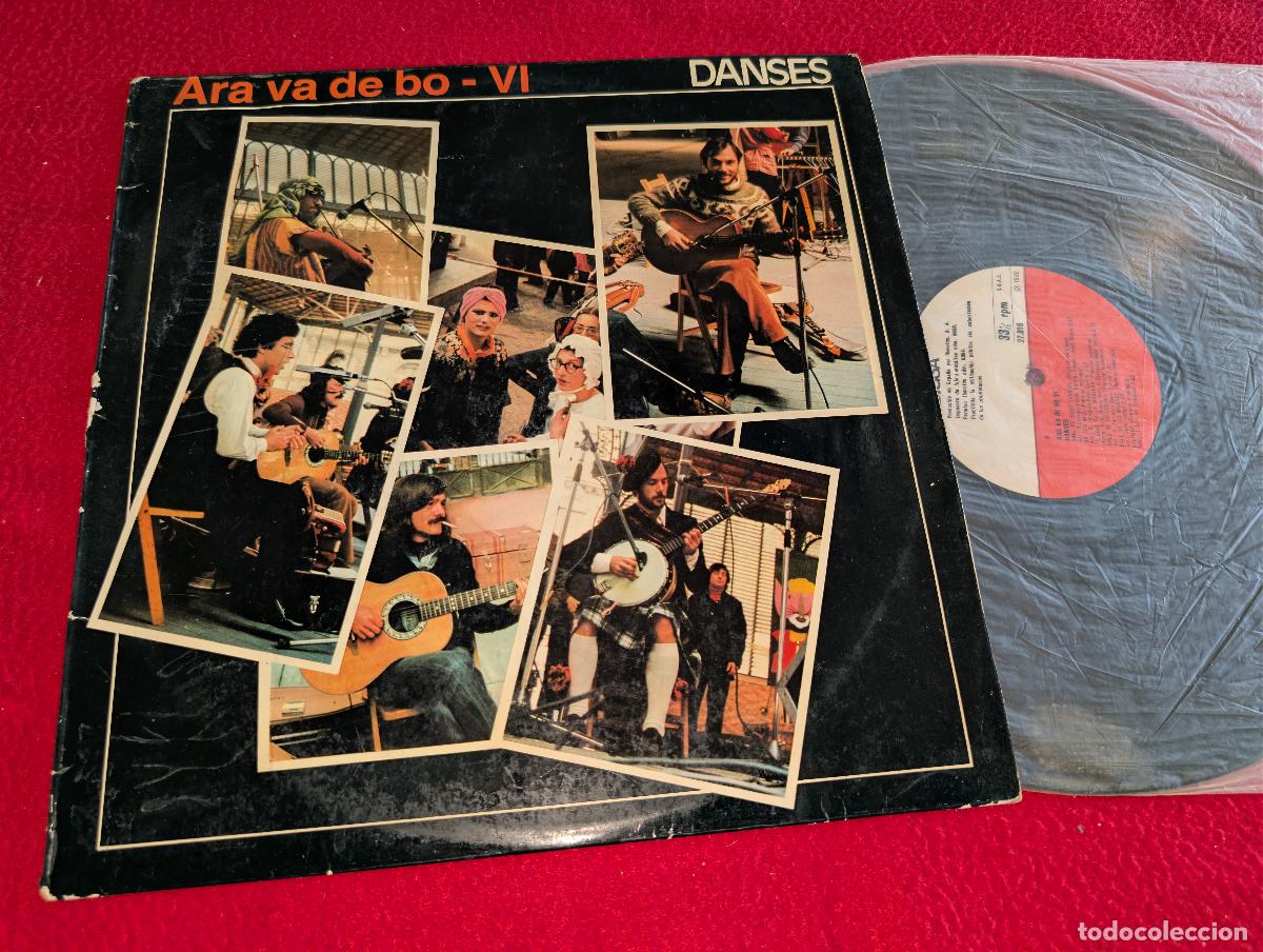 Discos de vinilo: ARA VA DE BO Danses VI LP 1980 Edigsa CATALA FOLK