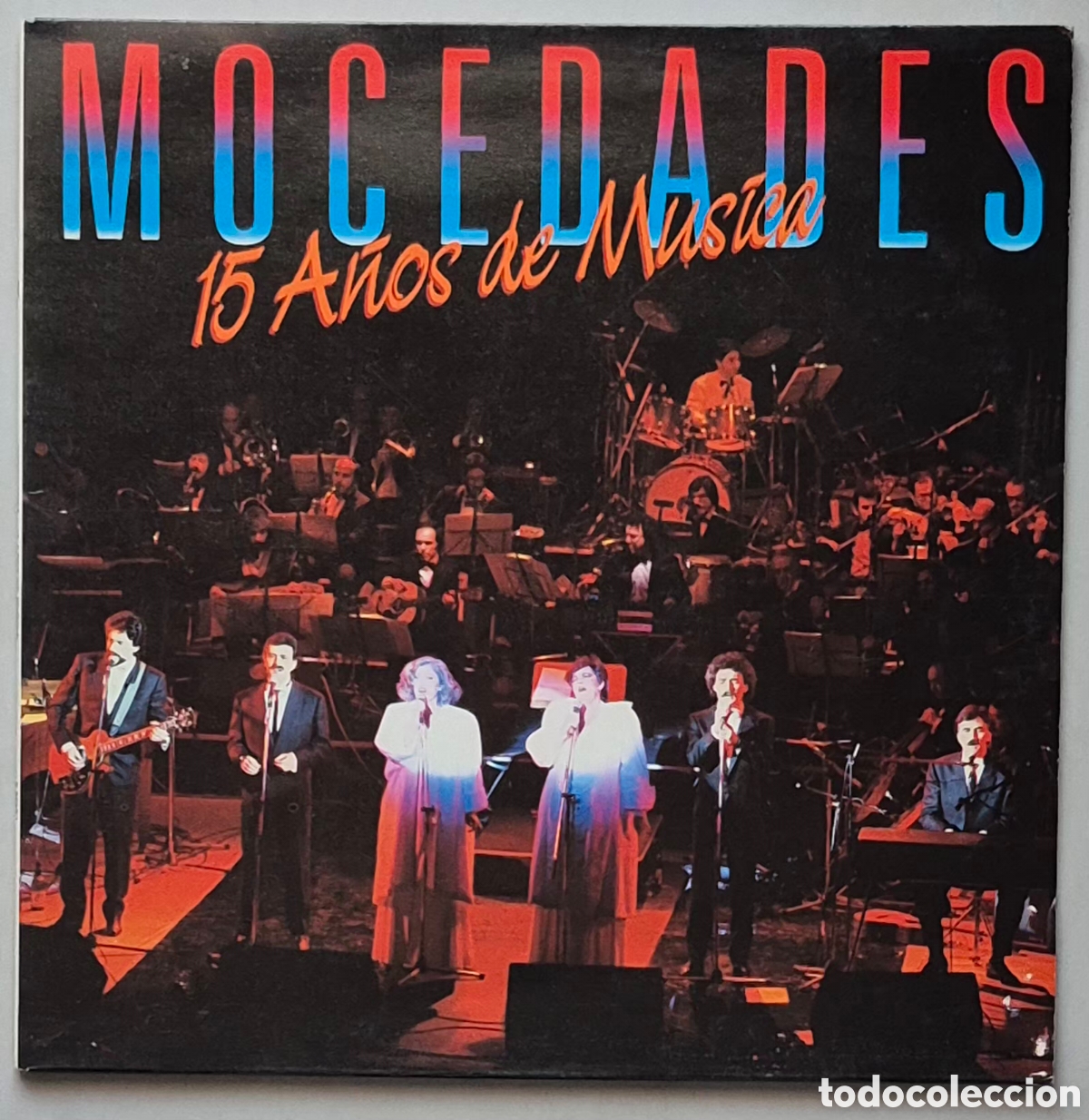Discos de vinilo: LP - MOCEDADES - 15 A&Ntilde;OS DE M&Uacute;SICA - 1984 ESPA&Ntilde;A (SOLO EL DISCO 2)