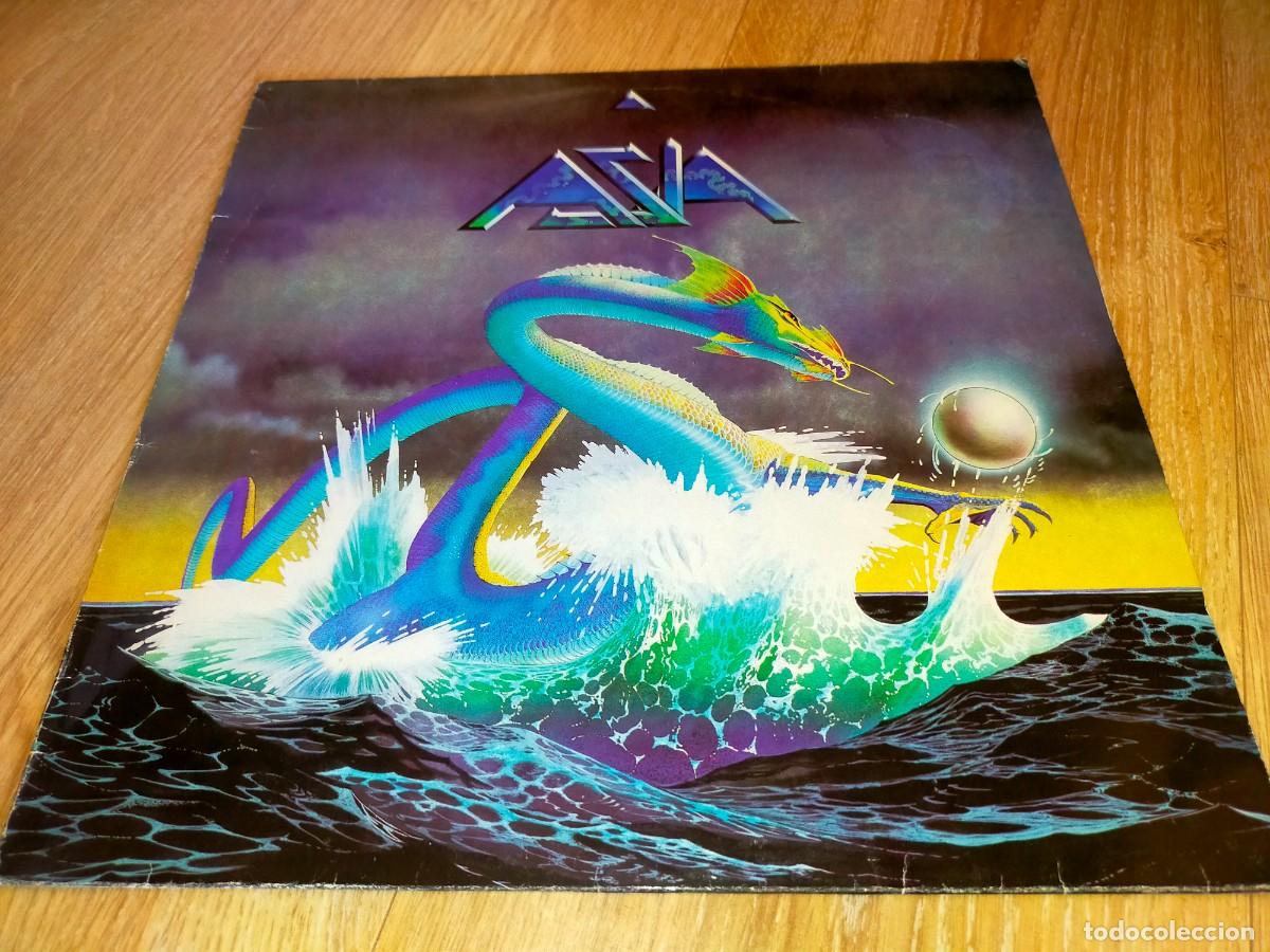 Discos de vinilo: ASIA-SU PRIMER LP-CONTIENE ENCARTE-EDICION ESPA&Ntilde;OLA-VINILO EN BUEN ESTADO