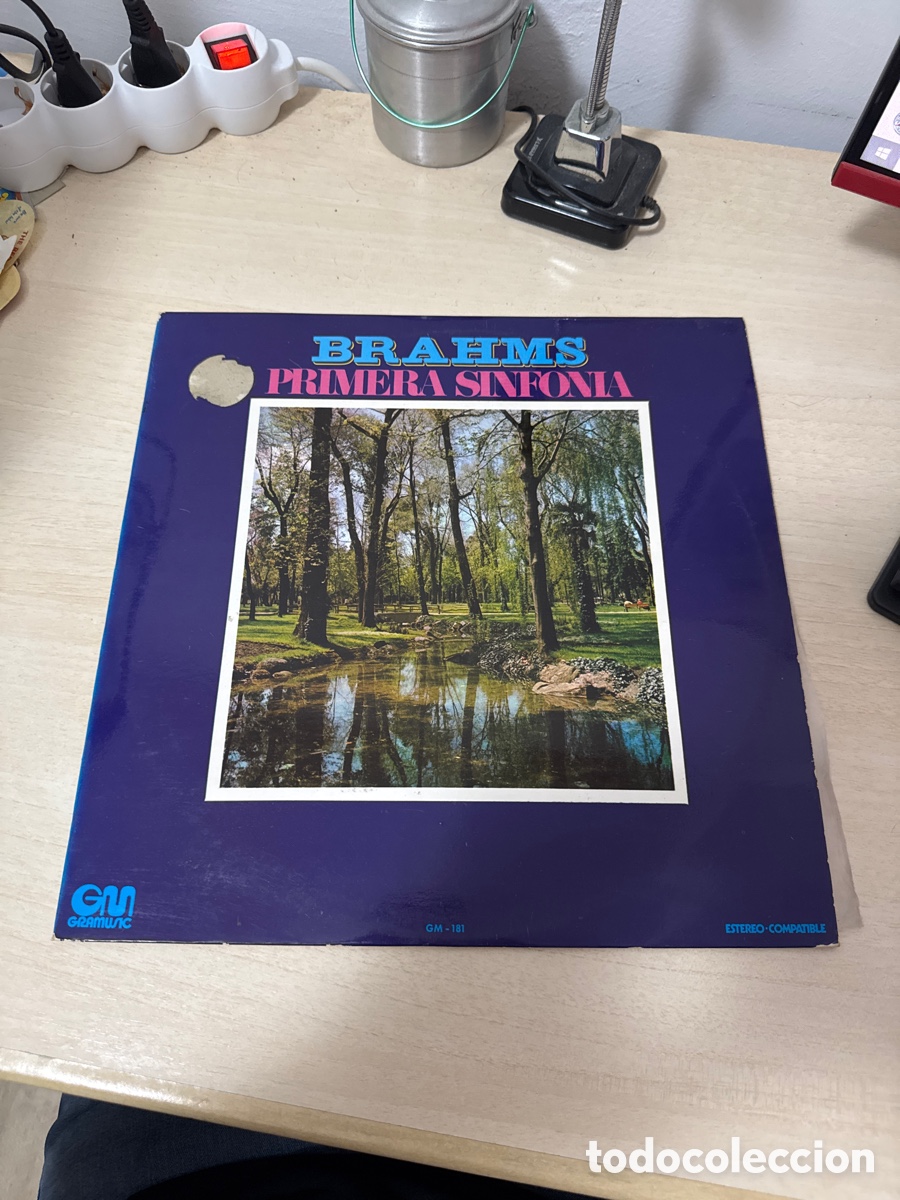 Discos de vinilo: DISCO VINILO BRAHMS PRIMERA SINFON&Iacute;A 1973 - Foto 1