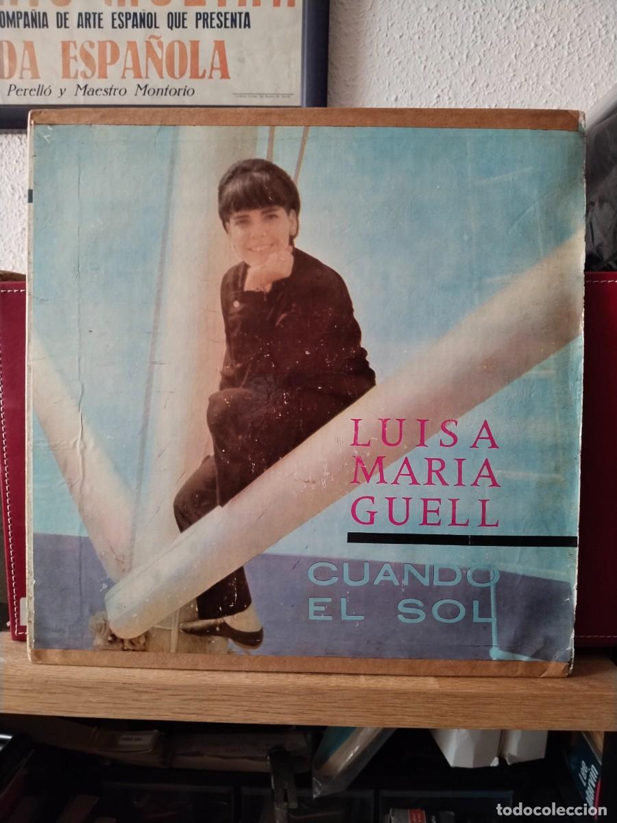 Discos de vinilo: Luisa Mar&iacute;a G&uuml;ell / cuando el sol