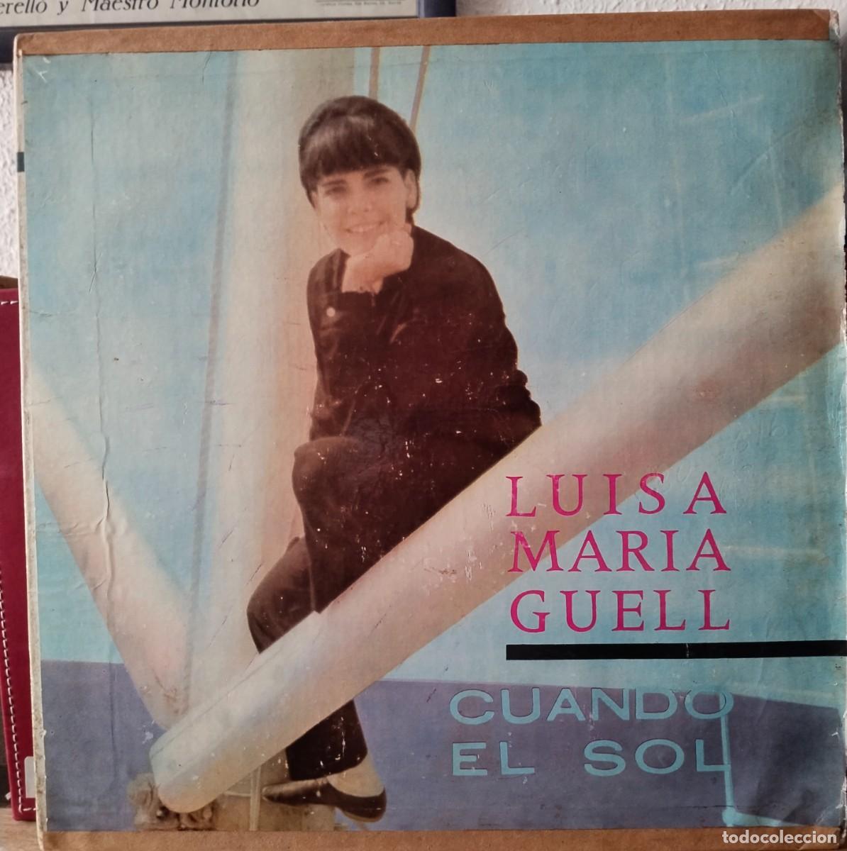 Discos de vinilo: Luisa Mar&iacute;a G&uuml;ell / cuando el sol - Foto 1