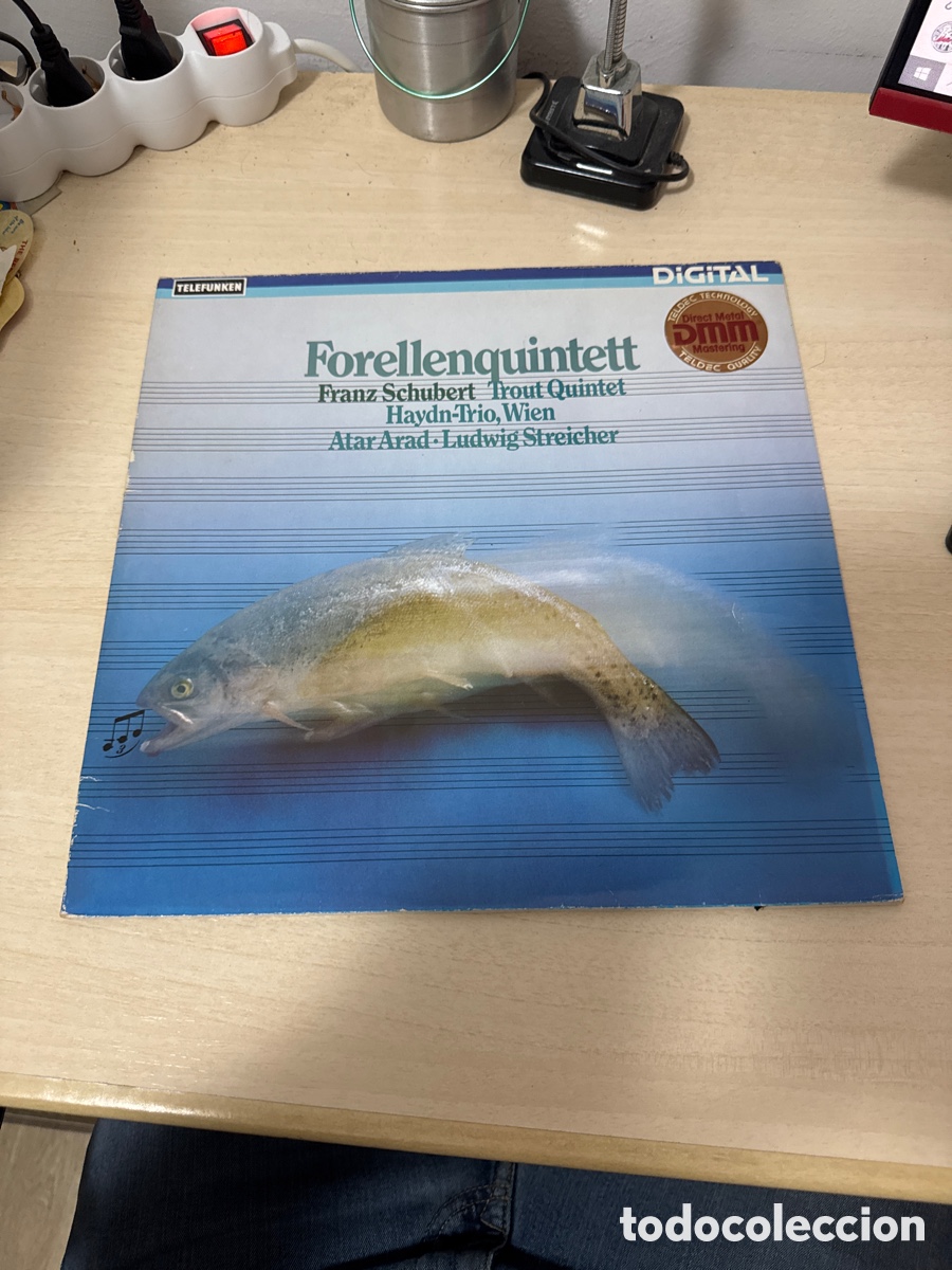 Discos de vinilo: DISCO VINILO FORELLENQUINTETT FRANZ SCHUBERT 1982