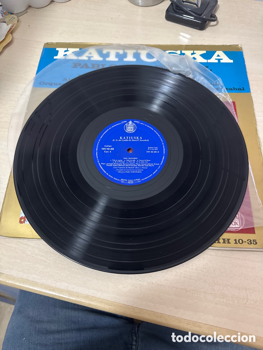 Discos de vinilo: DISCO VINILO KATIUSKA PABLO SOROZABAL 1958 - Foto 2