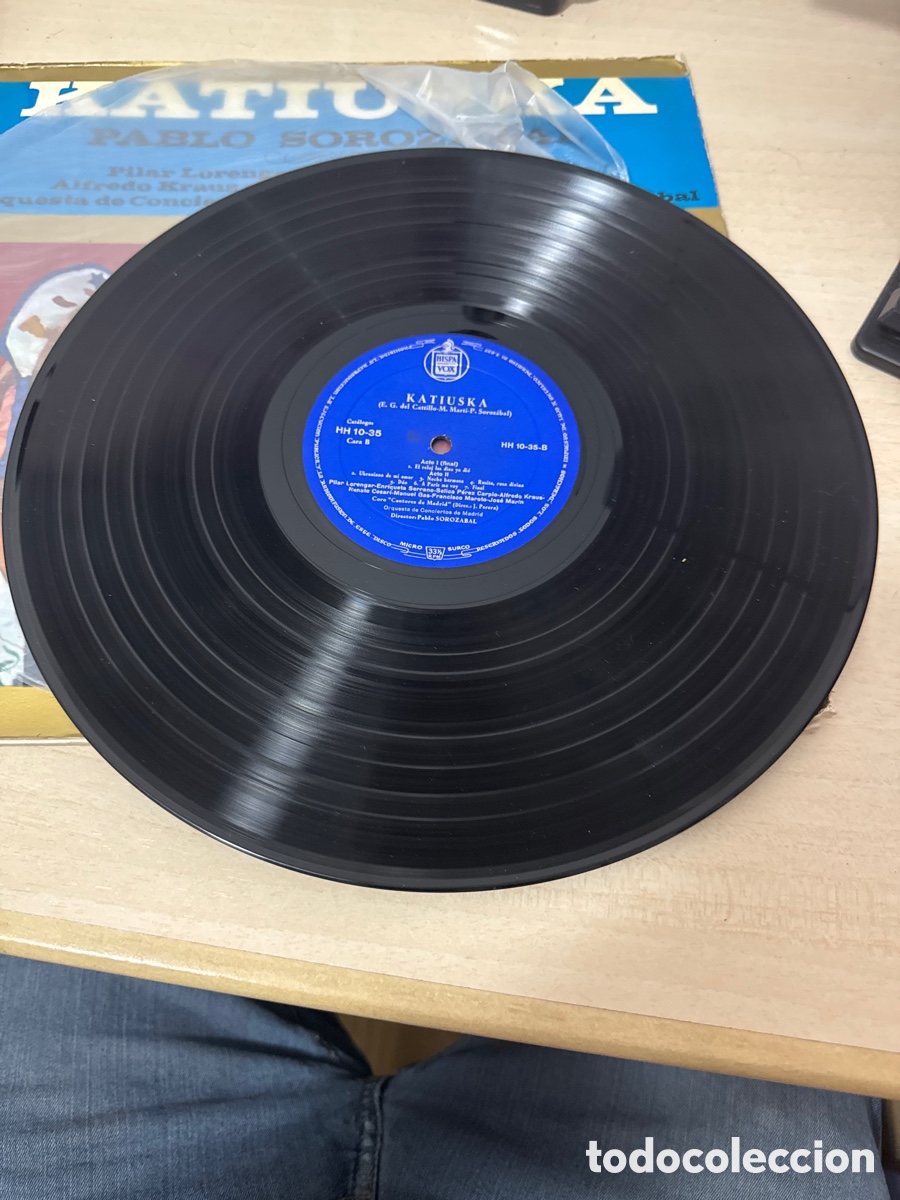 Discos de vinilo: DISCO VINILO KATIUSKA PABLO SOROZABAL 1958 - Foto 3