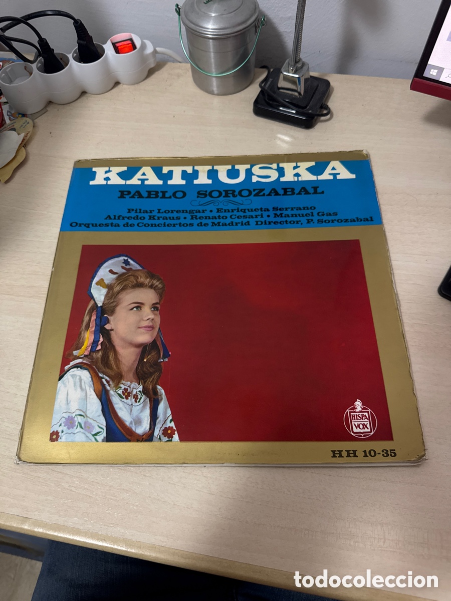 Discos de vinilo: DISCO VINILO KATIUSKA PABLO SOROZABAL 1958