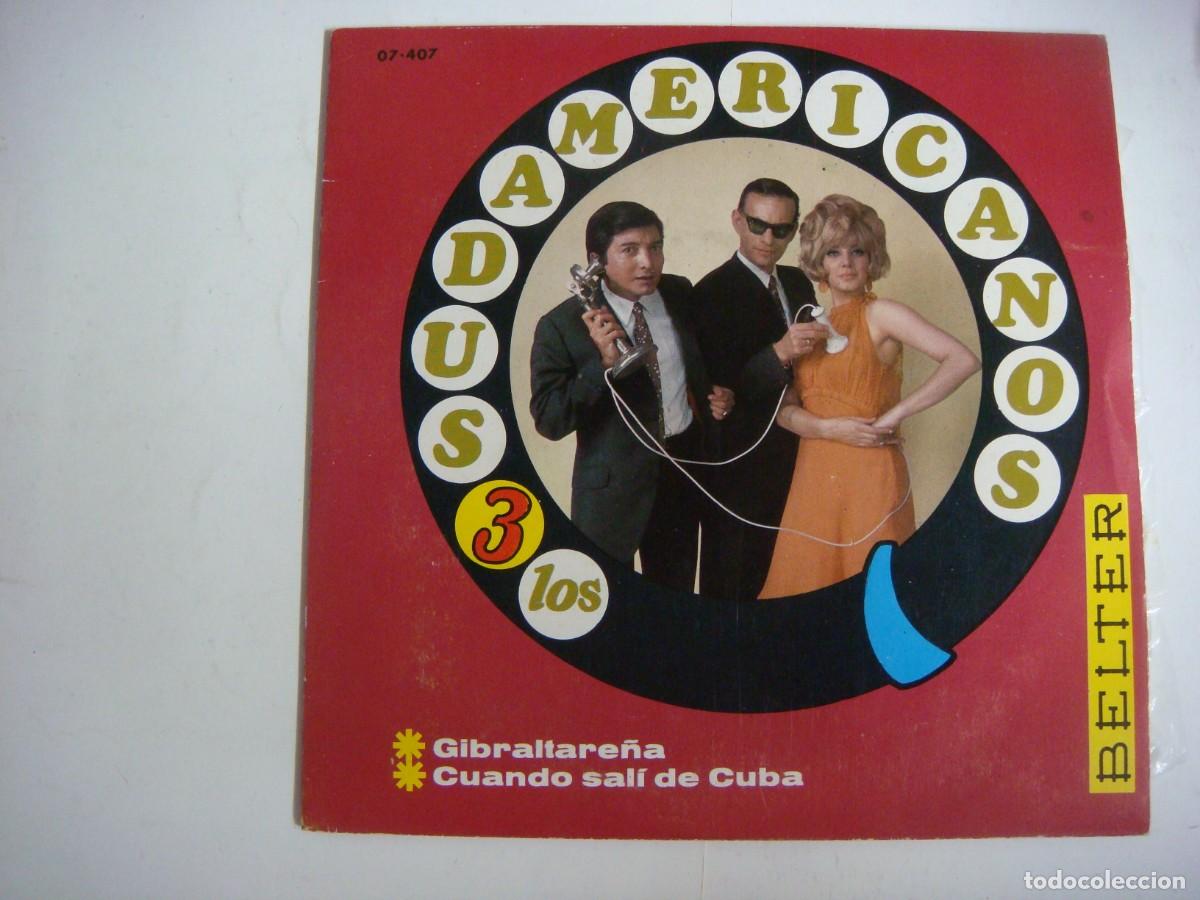 Discos de vinilo: VINILO SINGLES DE LOS TRES SUDAMERICANOS-GIBRALTARE&Ntilde;A-(&)