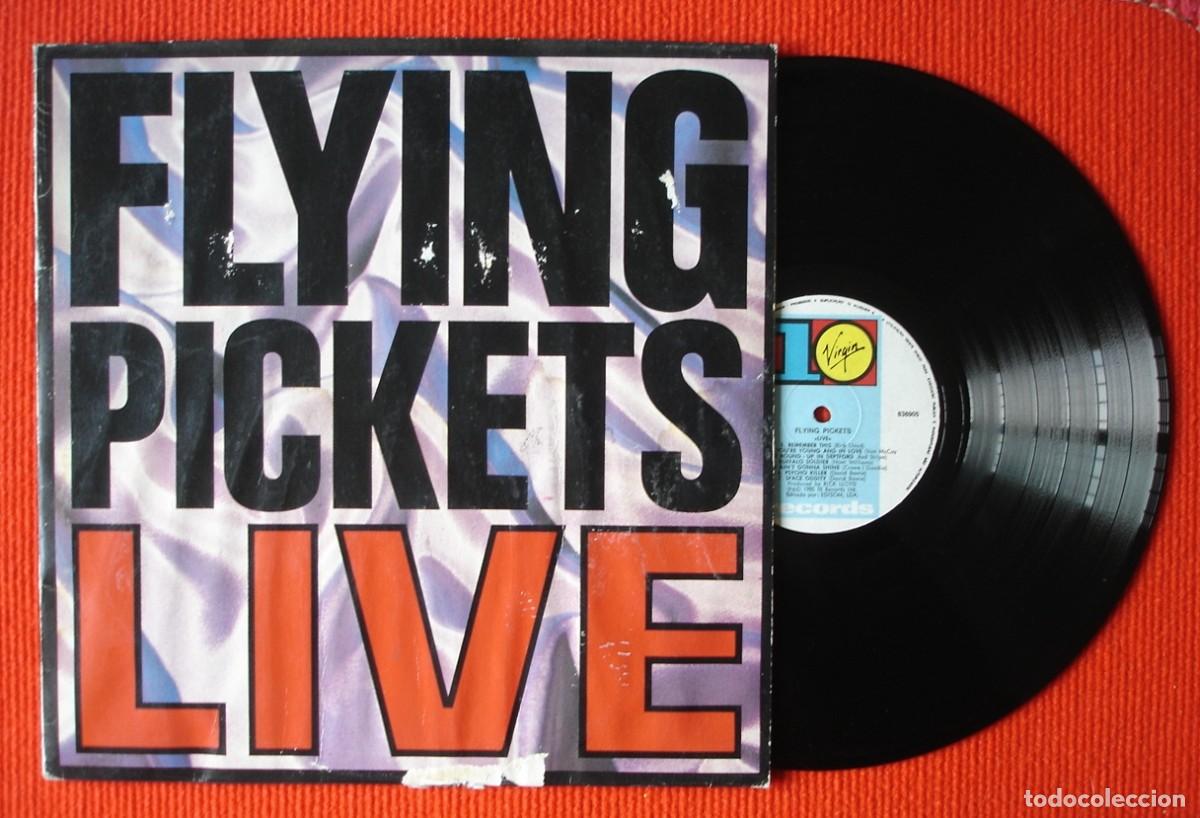 Discos de vinilo: Flying Pickets. Live. LP Vinilo.