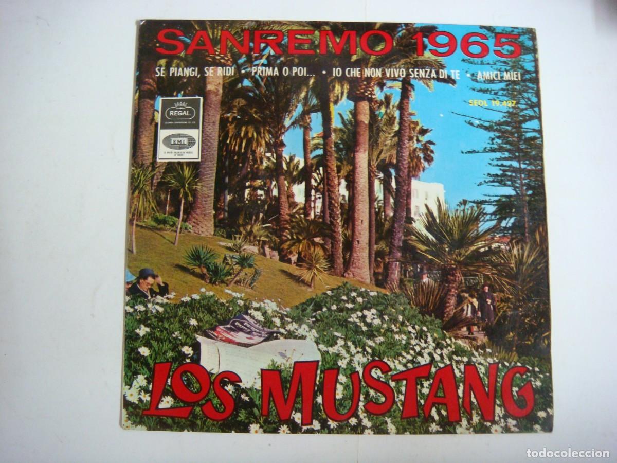 Discos de vinilo: VINILO SINGLES DE LOS MUSTANG-SAN REMO 1965-(&)