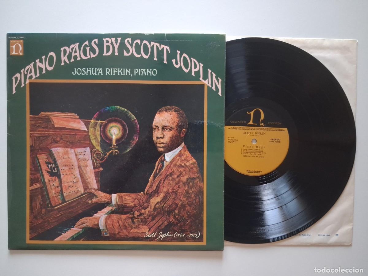 Discos de vinilo: Scott Joplin, Joshua Rifkin &ndash; Piano Rags
