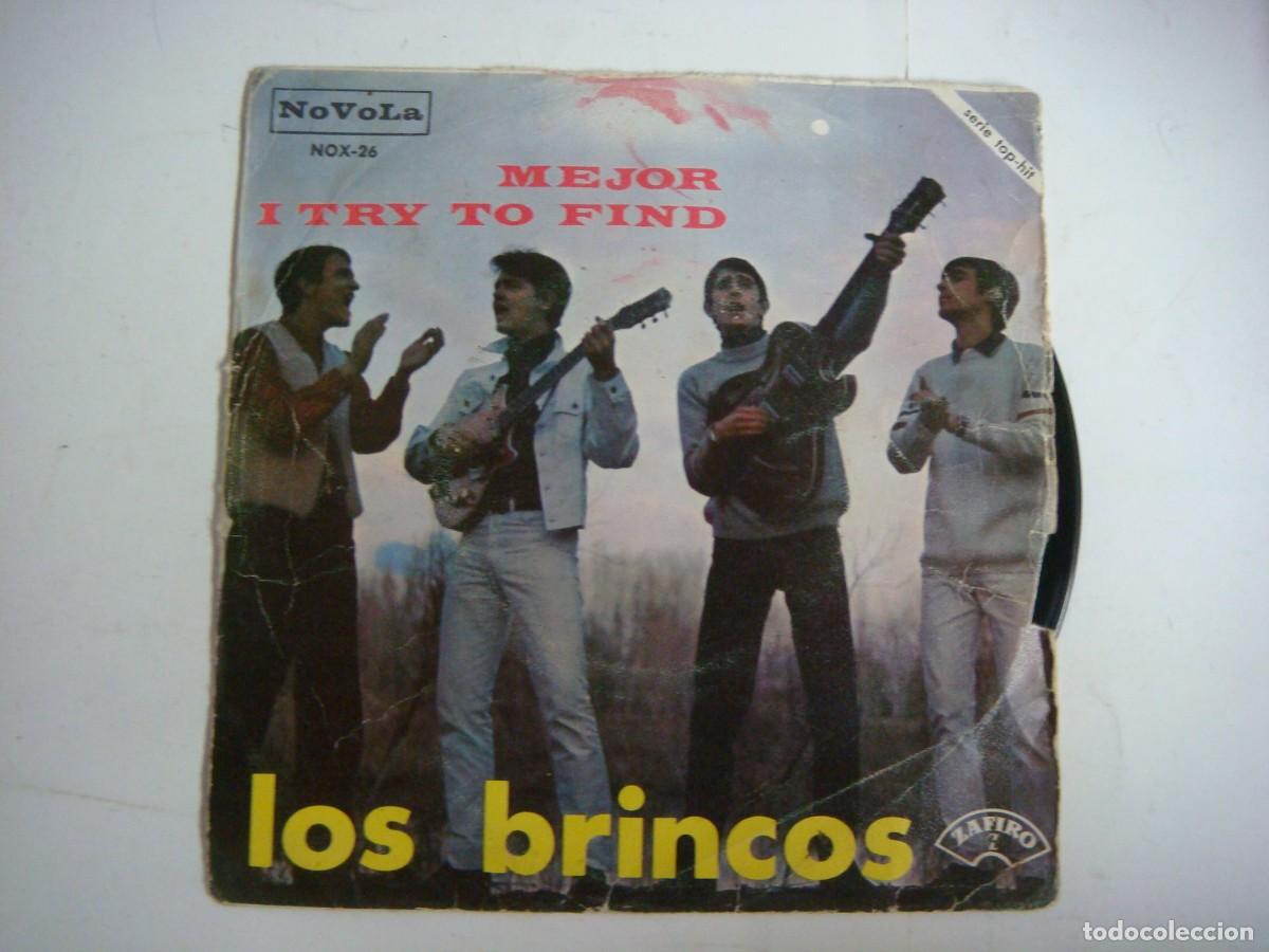 Discos de vinilo: VINILO SINGLES DE LOS BRINCOS-MEJOR-(&)