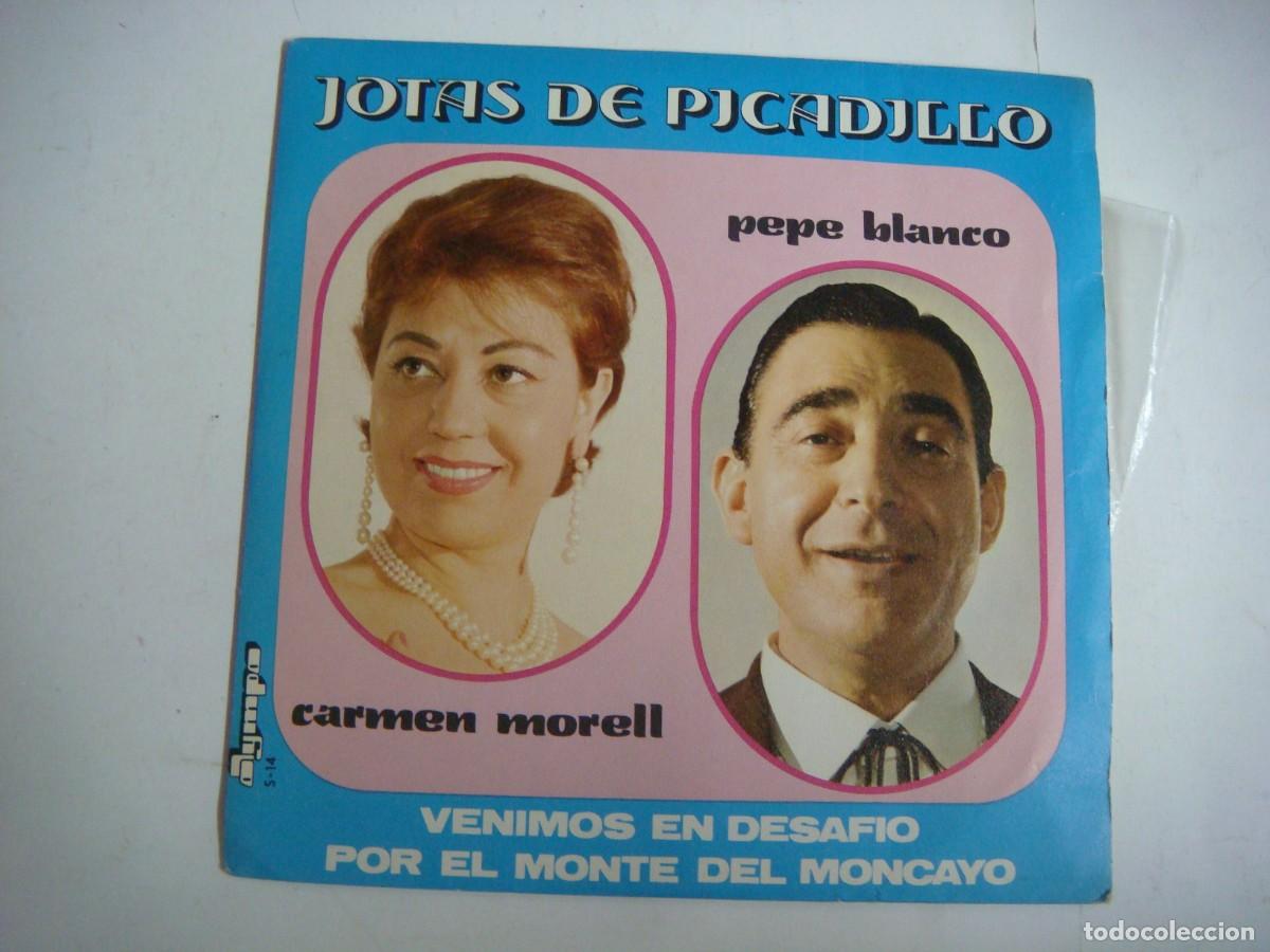 Discos de vinilo: VINILO SINGLES DE JOTAS DE PICADILLO-CARMEN MORELL Y PEPE BLANCO-(&)