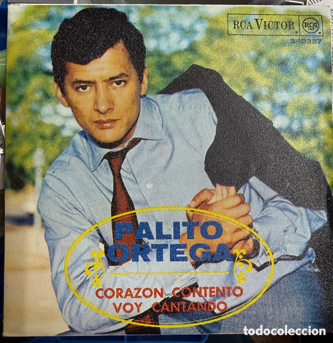 Discos de vinilo: VINILO SINGLES DE PALITO ORTEGA-CORAZON CONTENTO-(&)