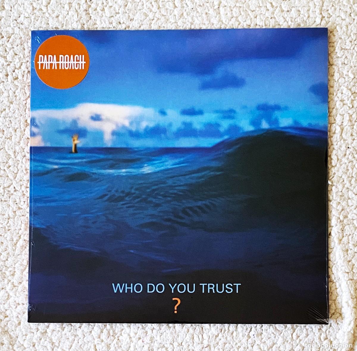 Discos de vinilo: PAPA ROACH - WHO DO YOU TRUST? 12'' LP PRECINTADO VINILO NARANJA - ROCK ALTERNATIVO HARD ROCK RAP