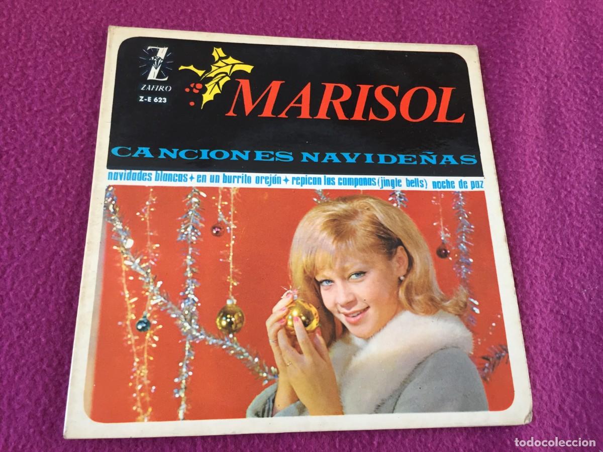 Discos de vinilo: MARISOL, CANCIONES NAVIDE&Ntilde;AS. VINILO MULTICOLOR. EP ORIGINAL ESPA&Ntilde;A, VILLANCICOS, NAVIDAD