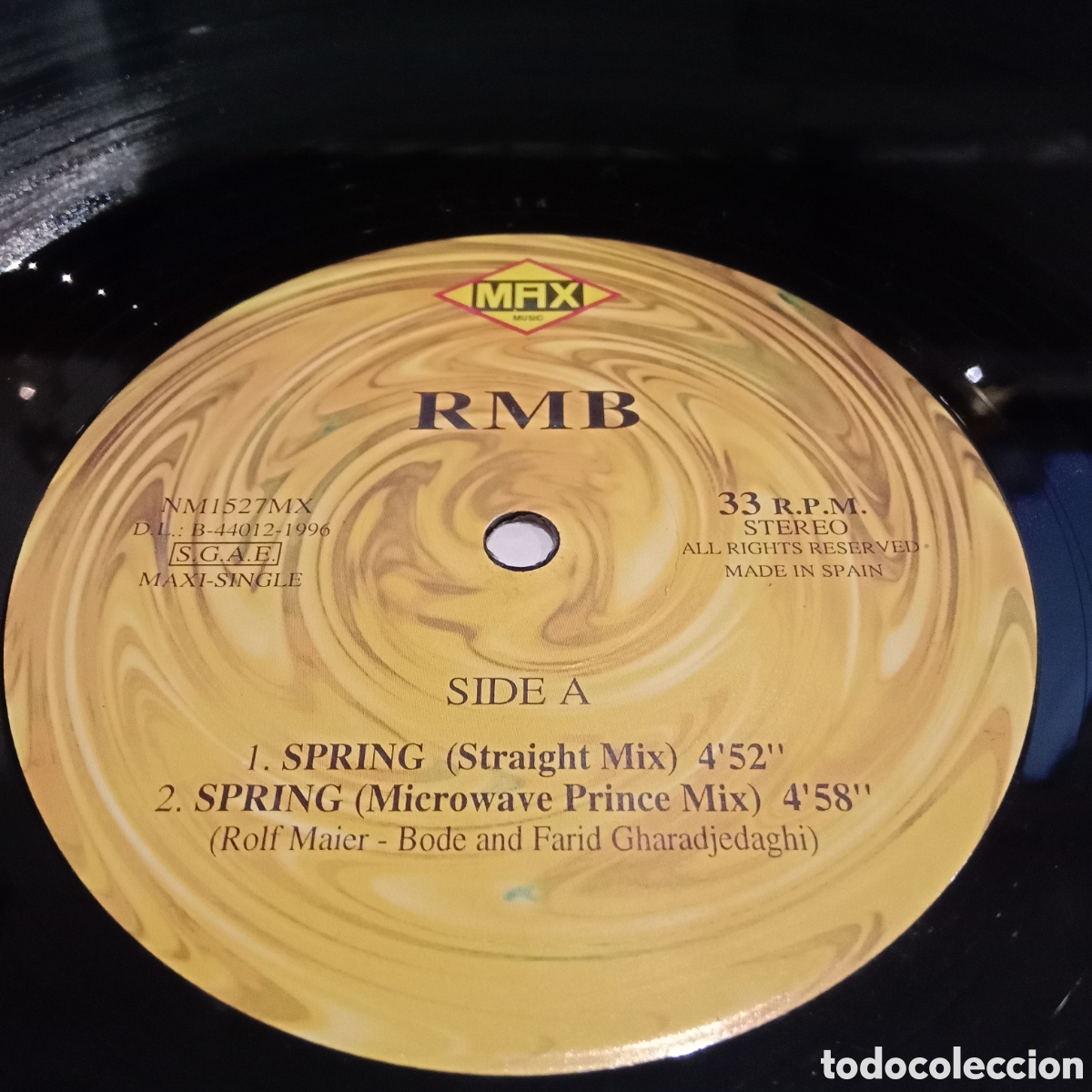 Discos de vinilo: RMB - SPRING - MAXI-SINGLE 12&rdquo; - Foto 3