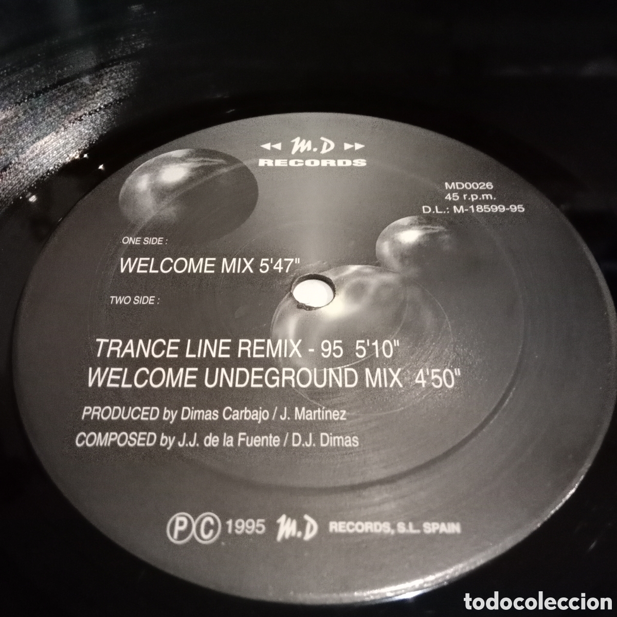 Discos de vinilo: COMMITTEE - WELCOME - MAXI-SINGLE 12&rdquo; - Foto 3