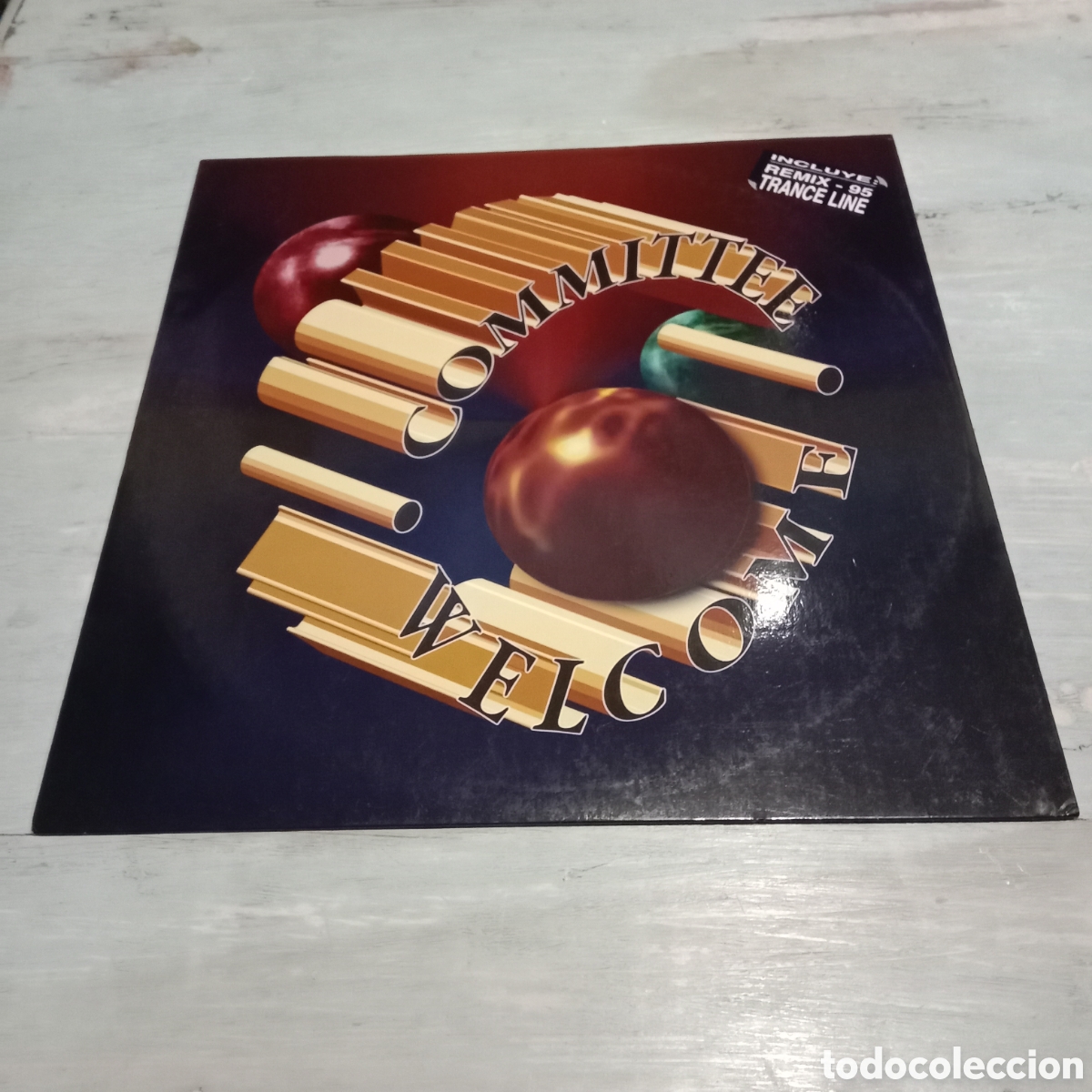 Discos de vinilo: COMMITTEE - WELCOME - MAXI-SINGLE 12&rdquo;