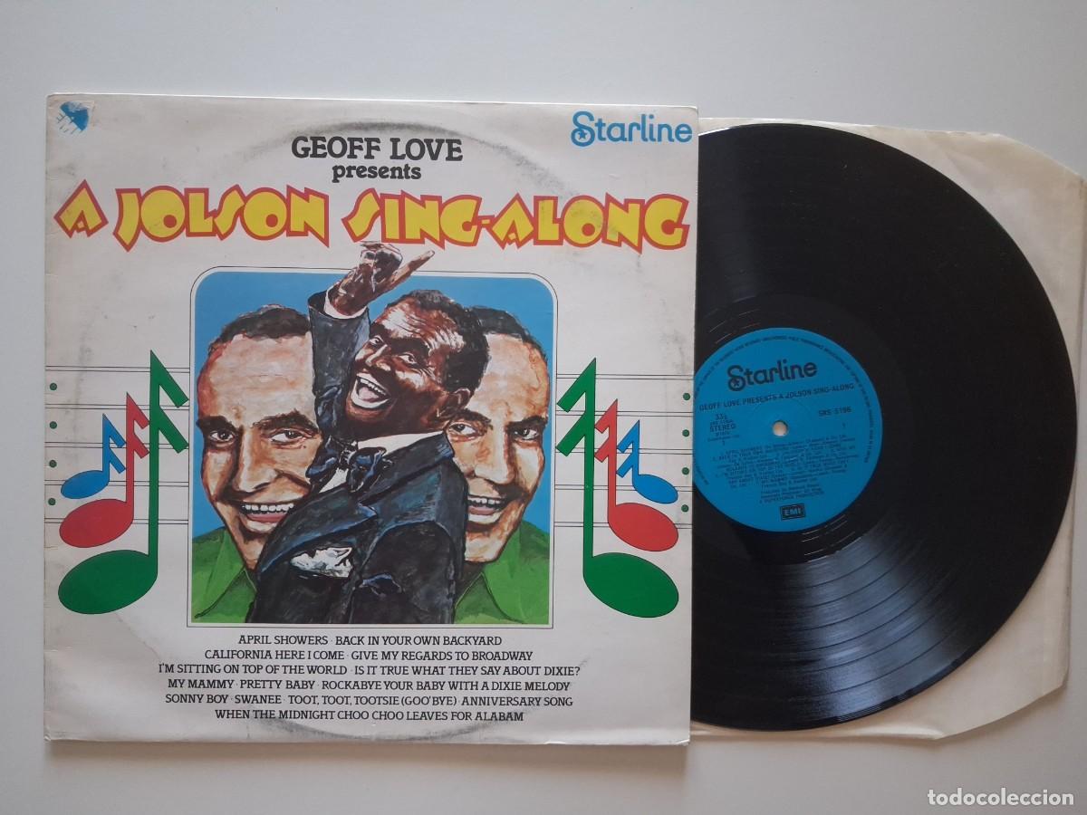 Discos de vinilo: Geoff Love &ndash; Al Jolson Sing-Along