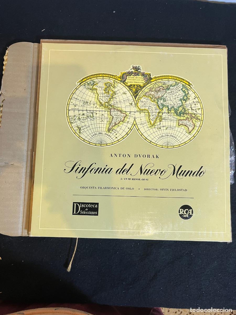 Discos de vinilo: LP Anton&iacute;n Dvoř&aacute;k Sinfon&iacute;a del Nuevo Mundo Op. 95 RCA Discoteca de Selecciones Oivin Fjeldstad Orque