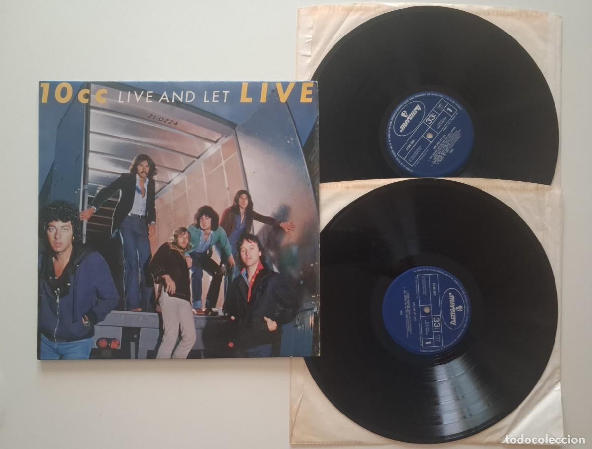 Discos de vinilo: 10cc &ndash; Live And Let Live