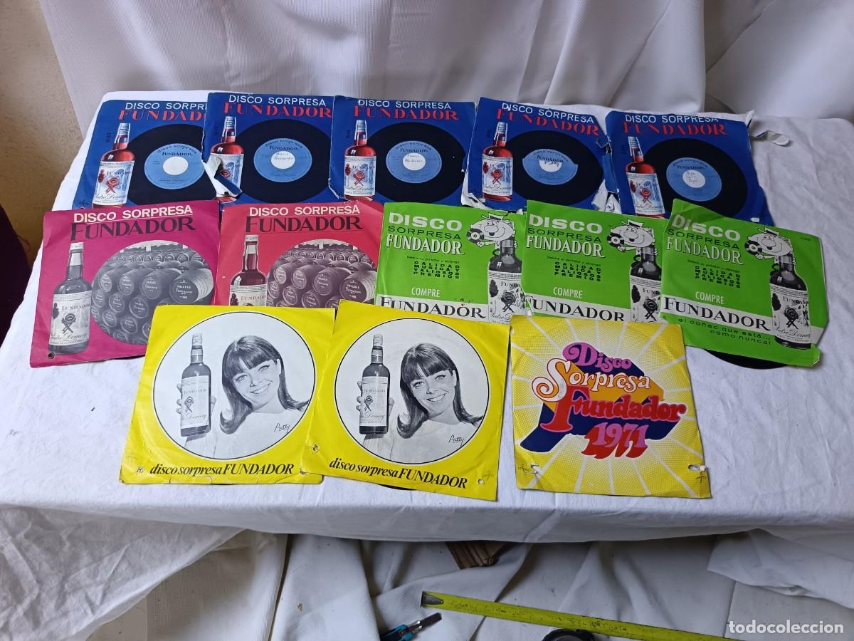 Dischi in vinile: Lote de discos de vinilo, singles, de Fundador, Discos Sorpresa, con car&aacute;tulas