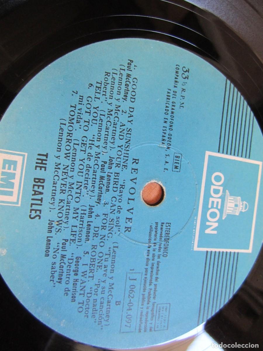 Discos de vinilo: disco vinilo the beatles revolver sin portada