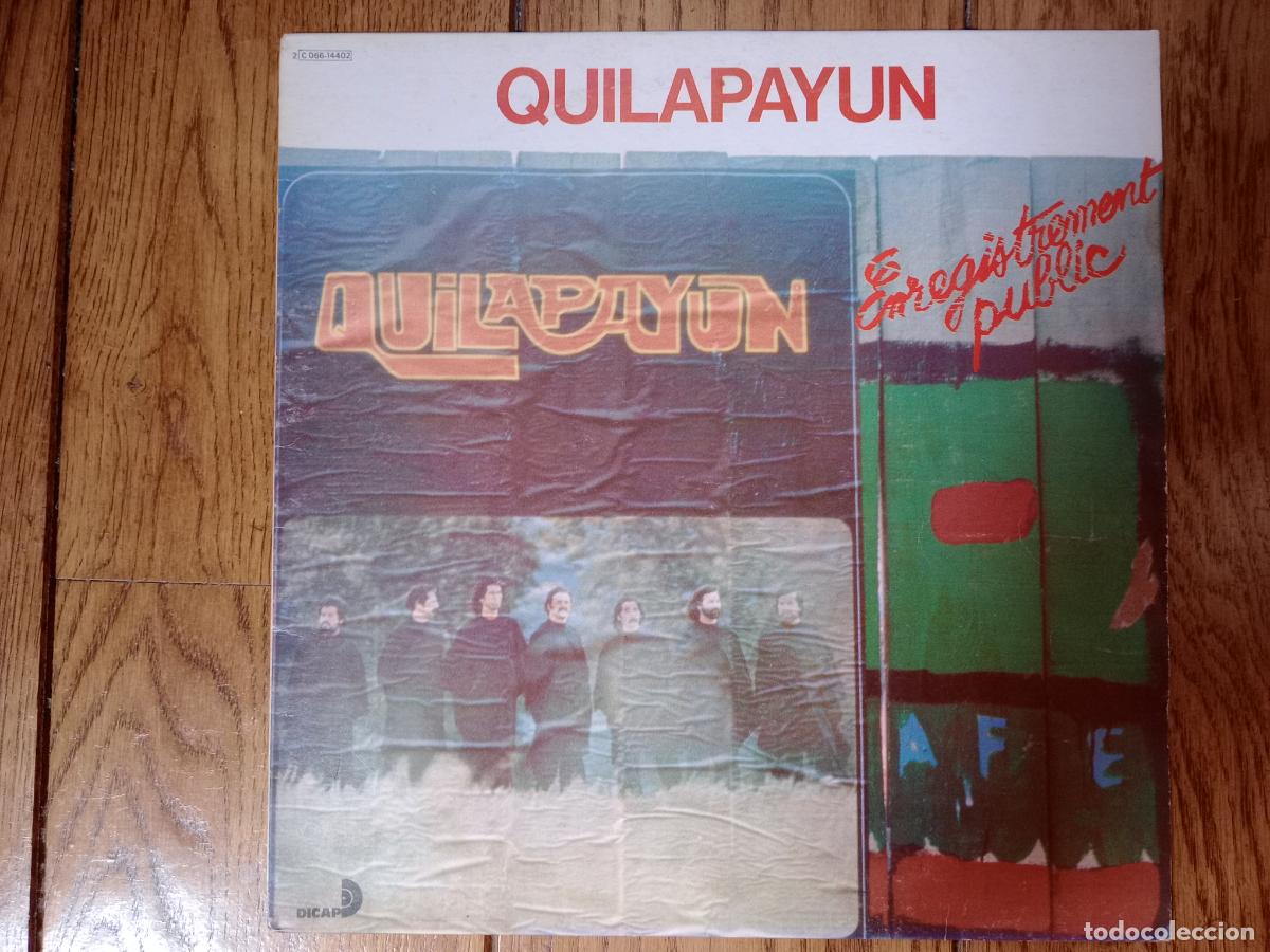 Discos de vinilo: Quilapayun - enregistrement public