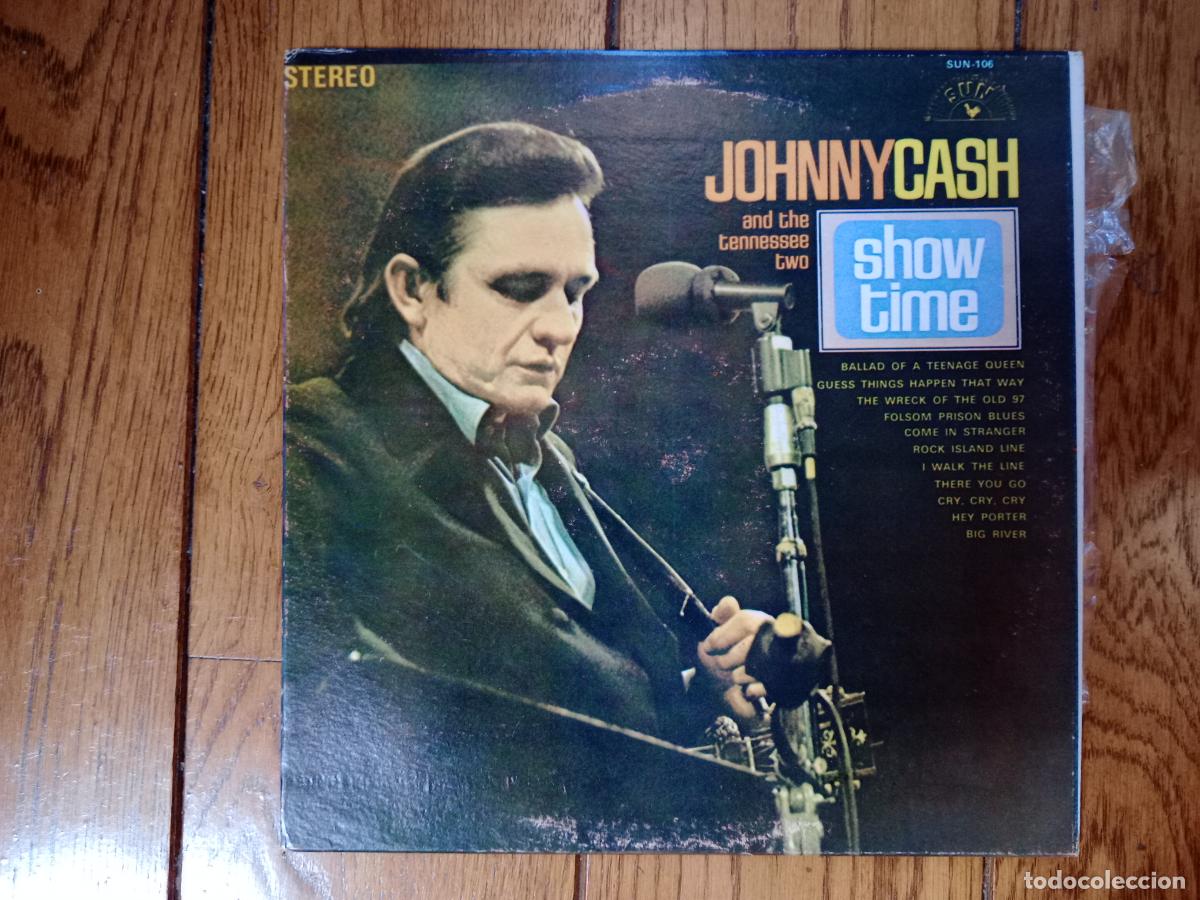 Discos de vinilo: Johnny Cash and the Tennessee two - show time