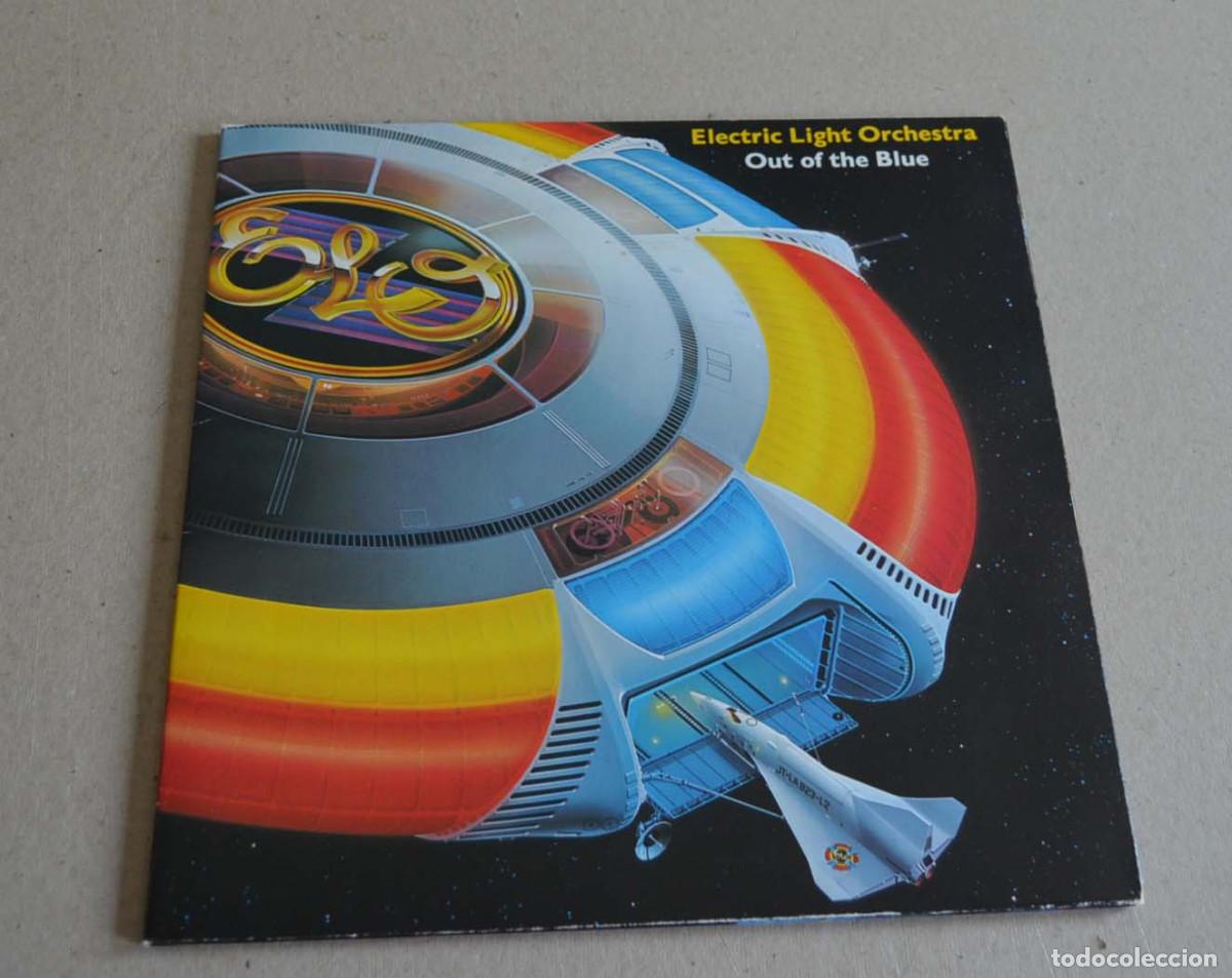 Discos de vinilo: ELECTRIC LIGHT ORCHESTRA - OUT OF THE BLUE (DISCO DOBLE, COMPLETO)